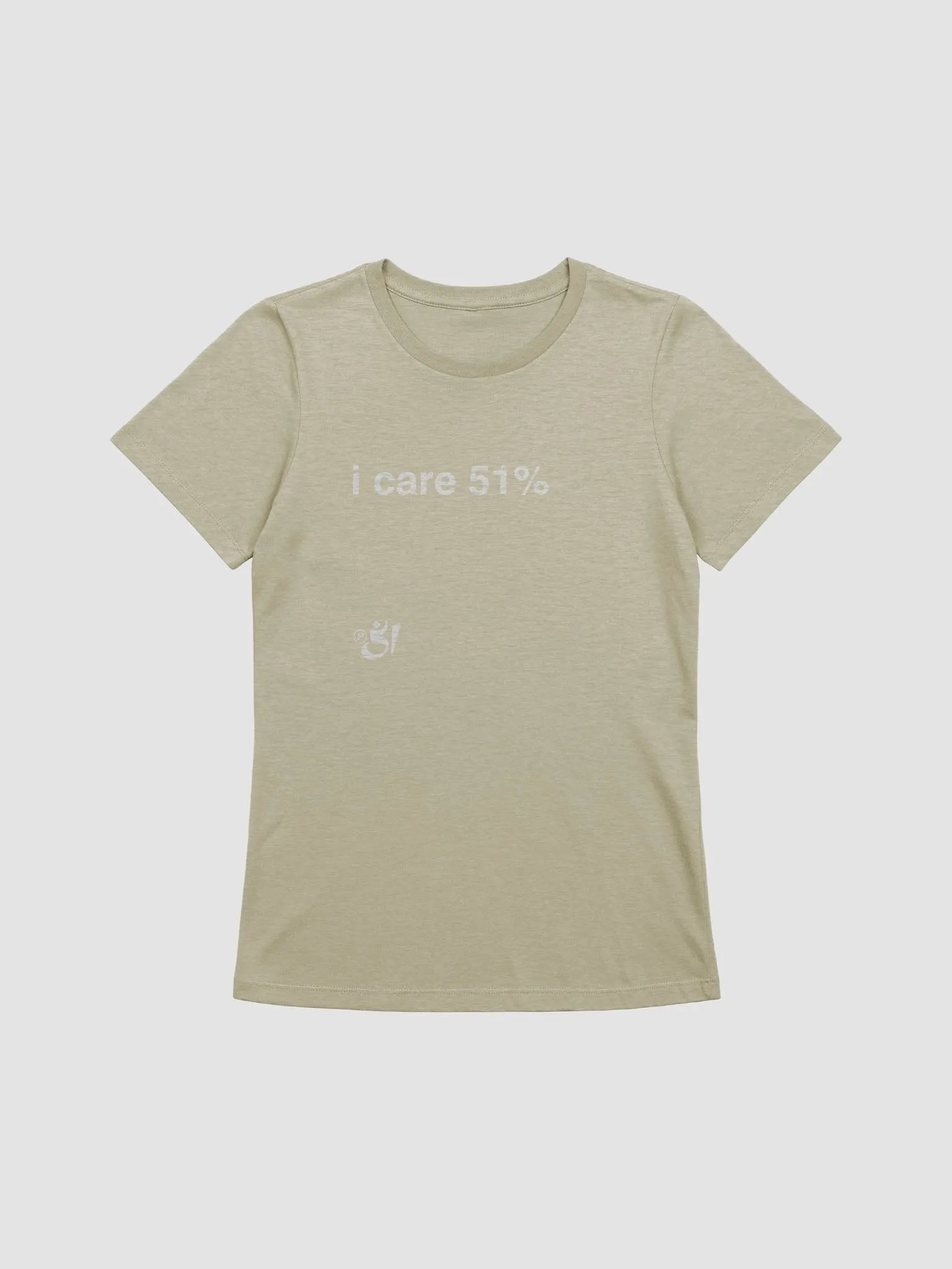 i care 51% tee product image (1)