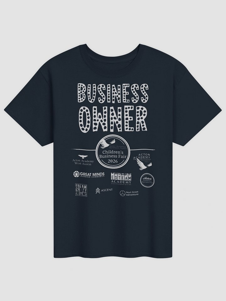 2026 AANWA CBF Entrepreneur T-Shirt - BUSINESS OWNER (Adult Size) product image (2)