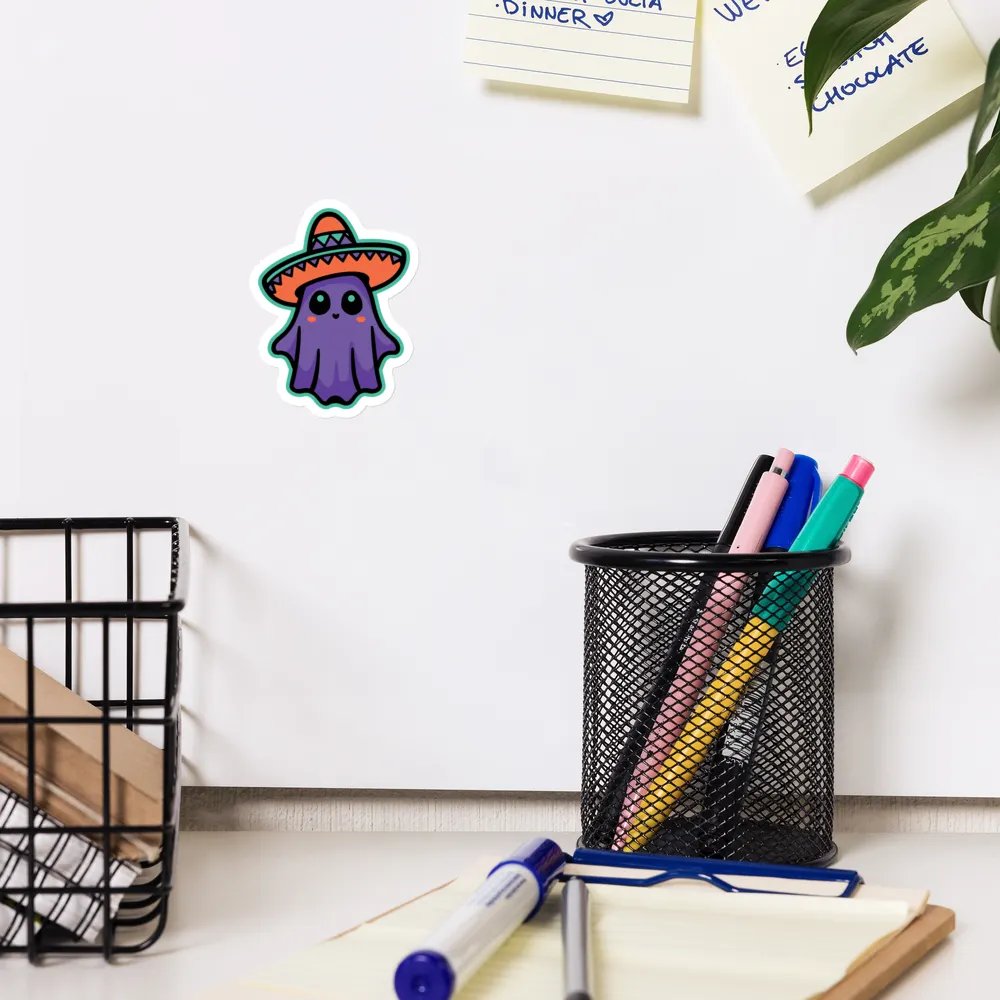 Purple Sombrero Ghost Magnet product image (10)