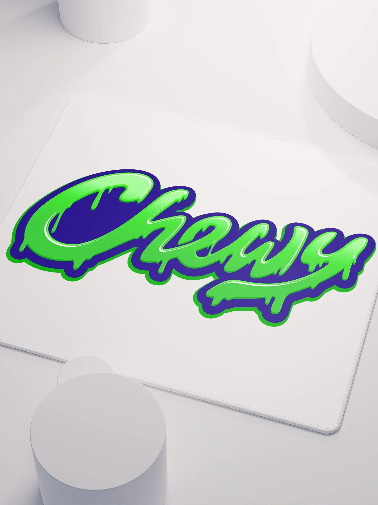 Chewy White Gaming Mousepad product image (3)