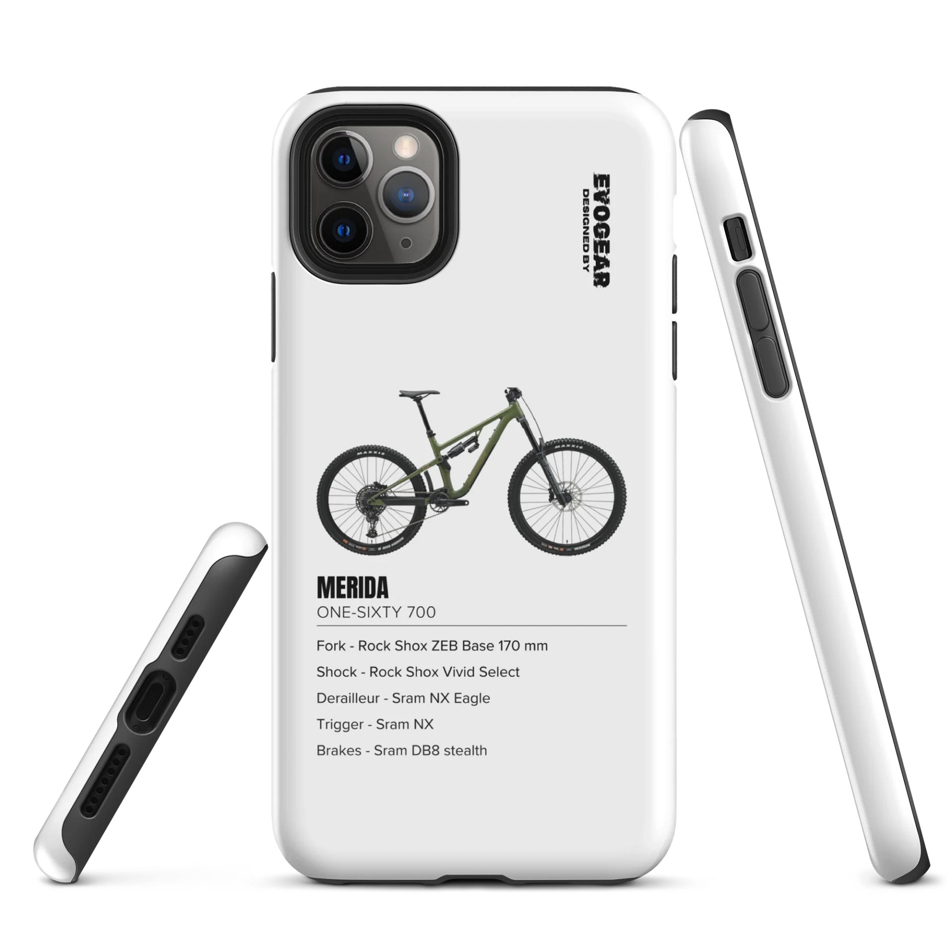 White Merida One-Sixty 700 iPhone Case product image (5)