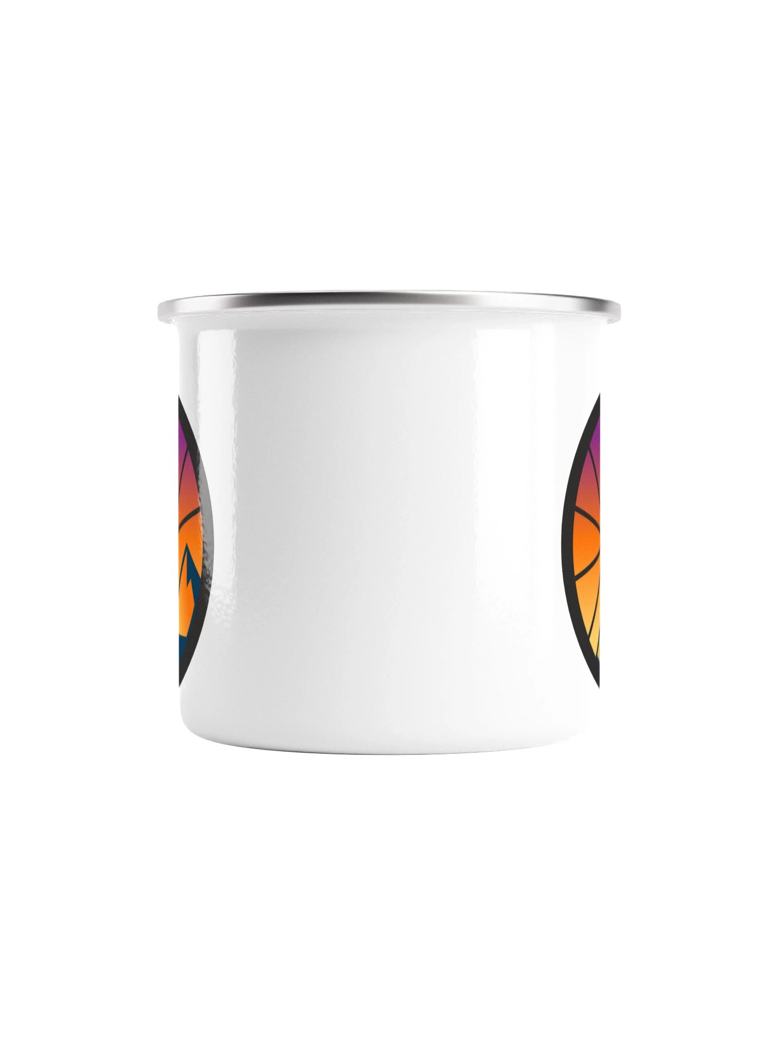 Lost Spoke Enamel Camp Mug – Full Colour product image (4)