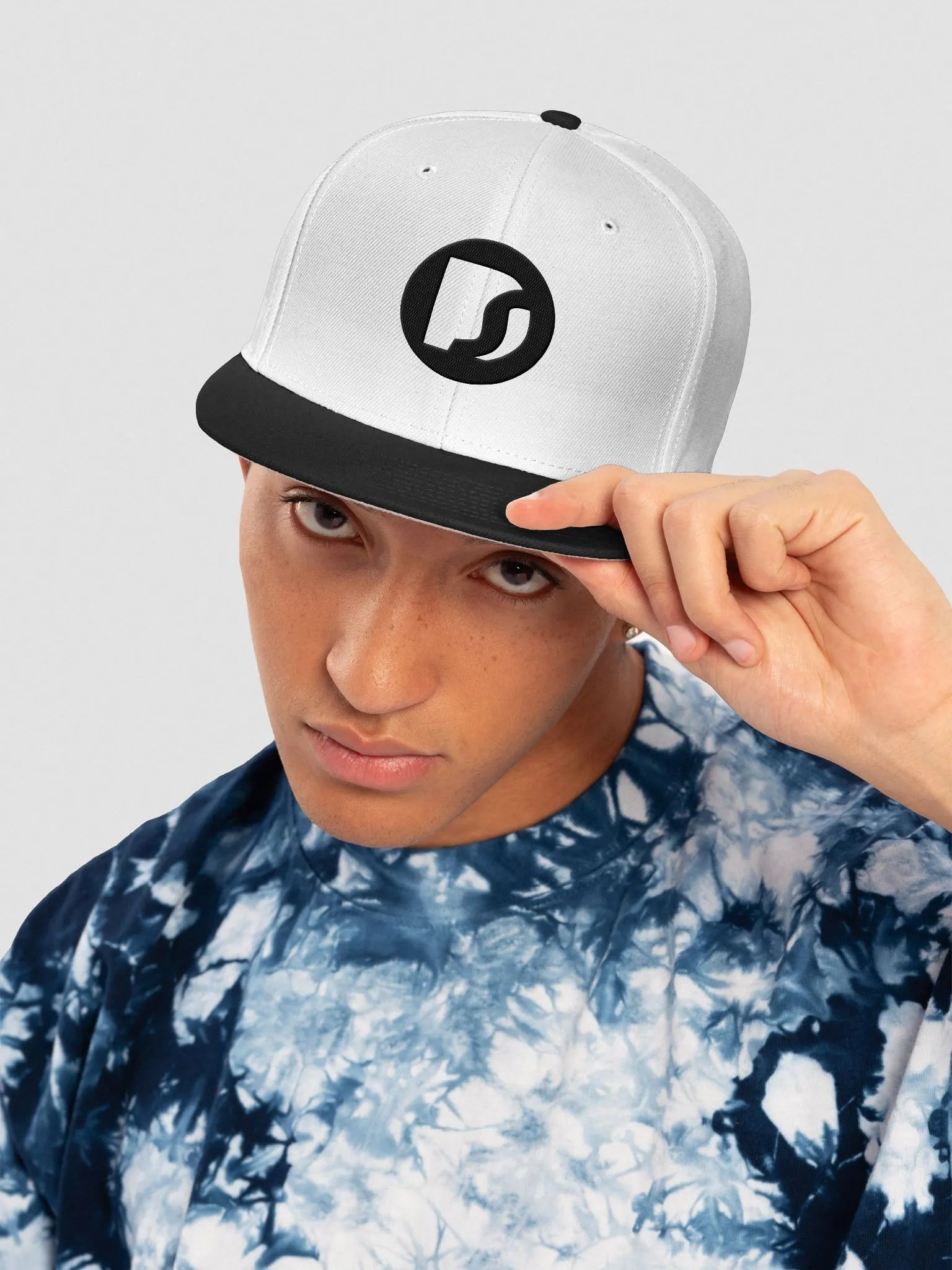 Dedicated Snapback Black/White Two Color product image (5)