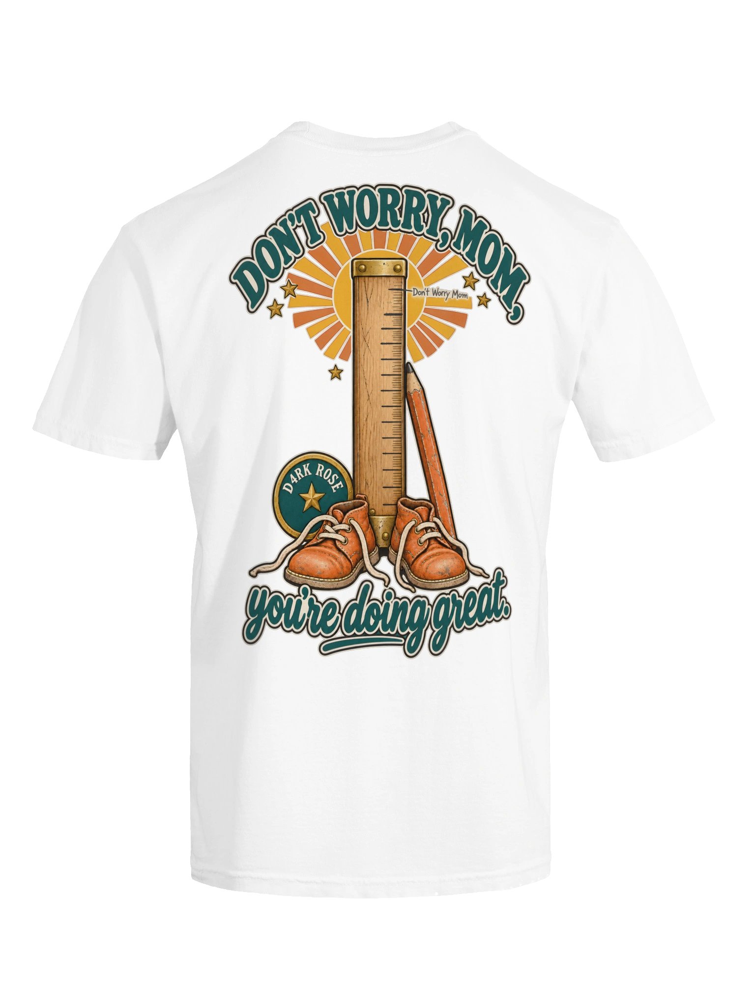 D4RK R0SE Don't Worry Mom Heavyweight T-Shirt product image (7)