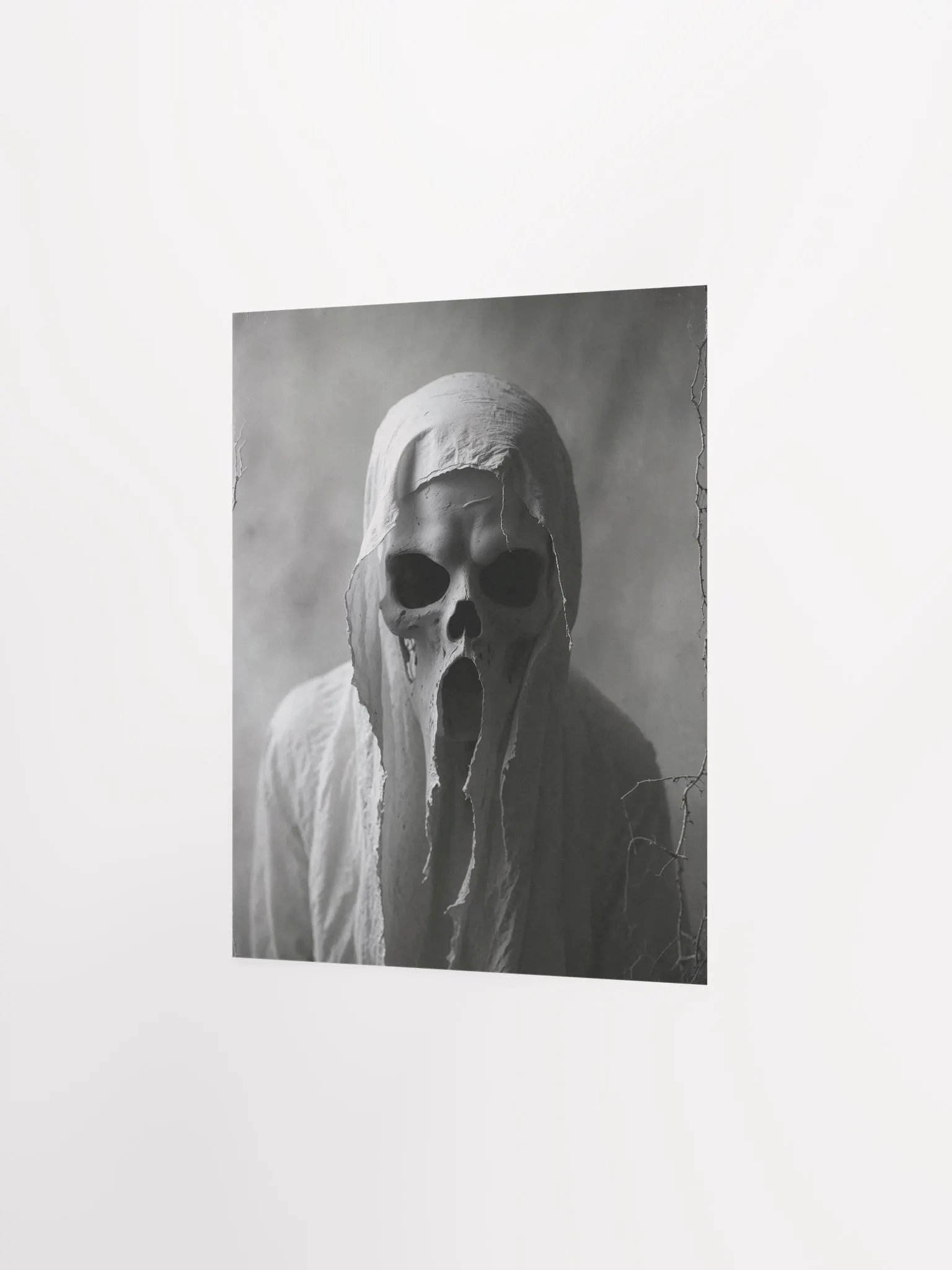 Ghostly Face Matte Poster product image (14)