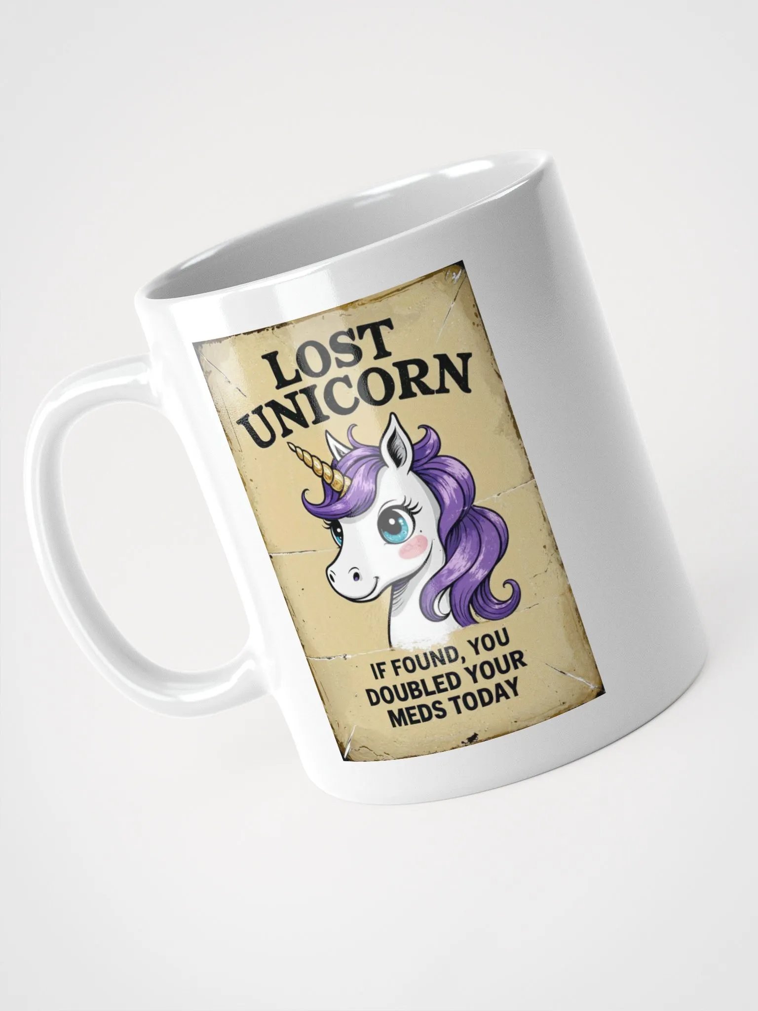 Lost Unicorn White Mug product image (7)