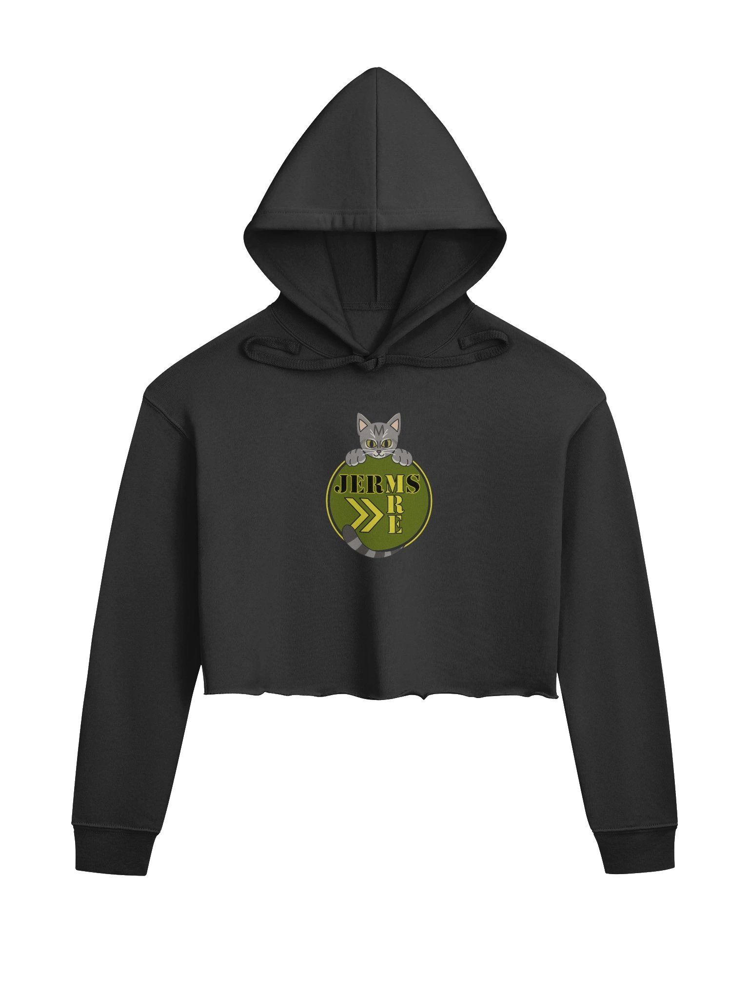 JermsMRE Ration Kitty Crop Hoodie product image (1)
