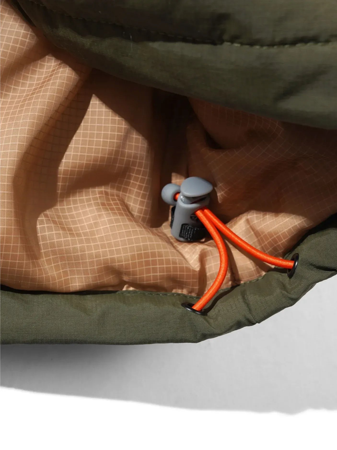 Dark Olive Terrain Puffer Jacket product image (2)