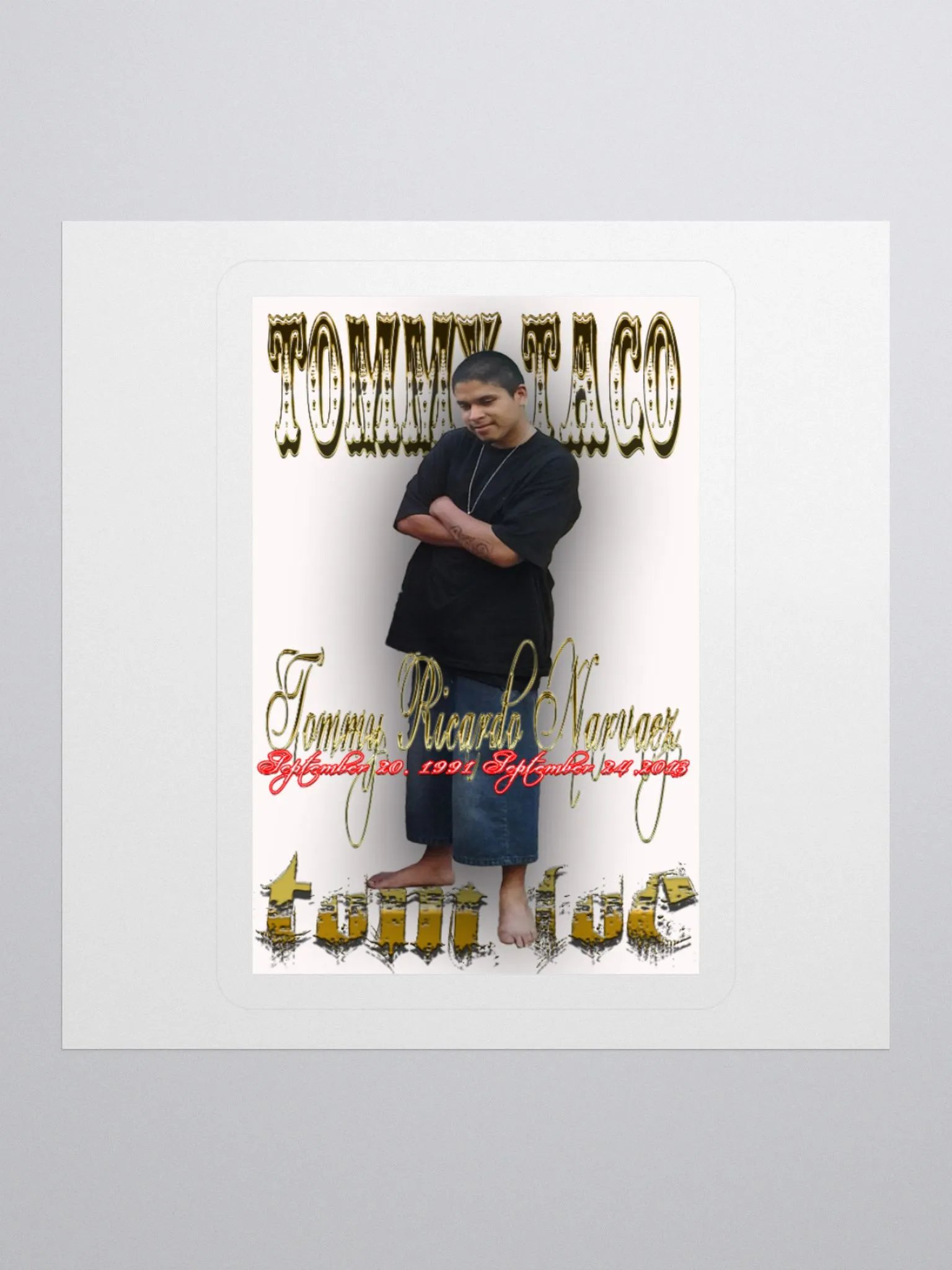 Rip Tommy Sticker product image (1)