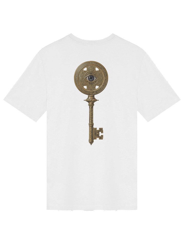 The Gatekeeper’s Key – White Revelation Edition (Front & Back Print) product image (2)