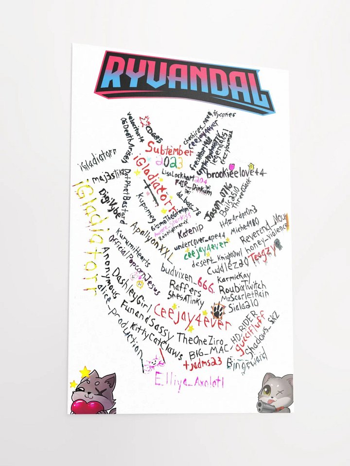 Furycious Fam Subtember Poster product image (5)