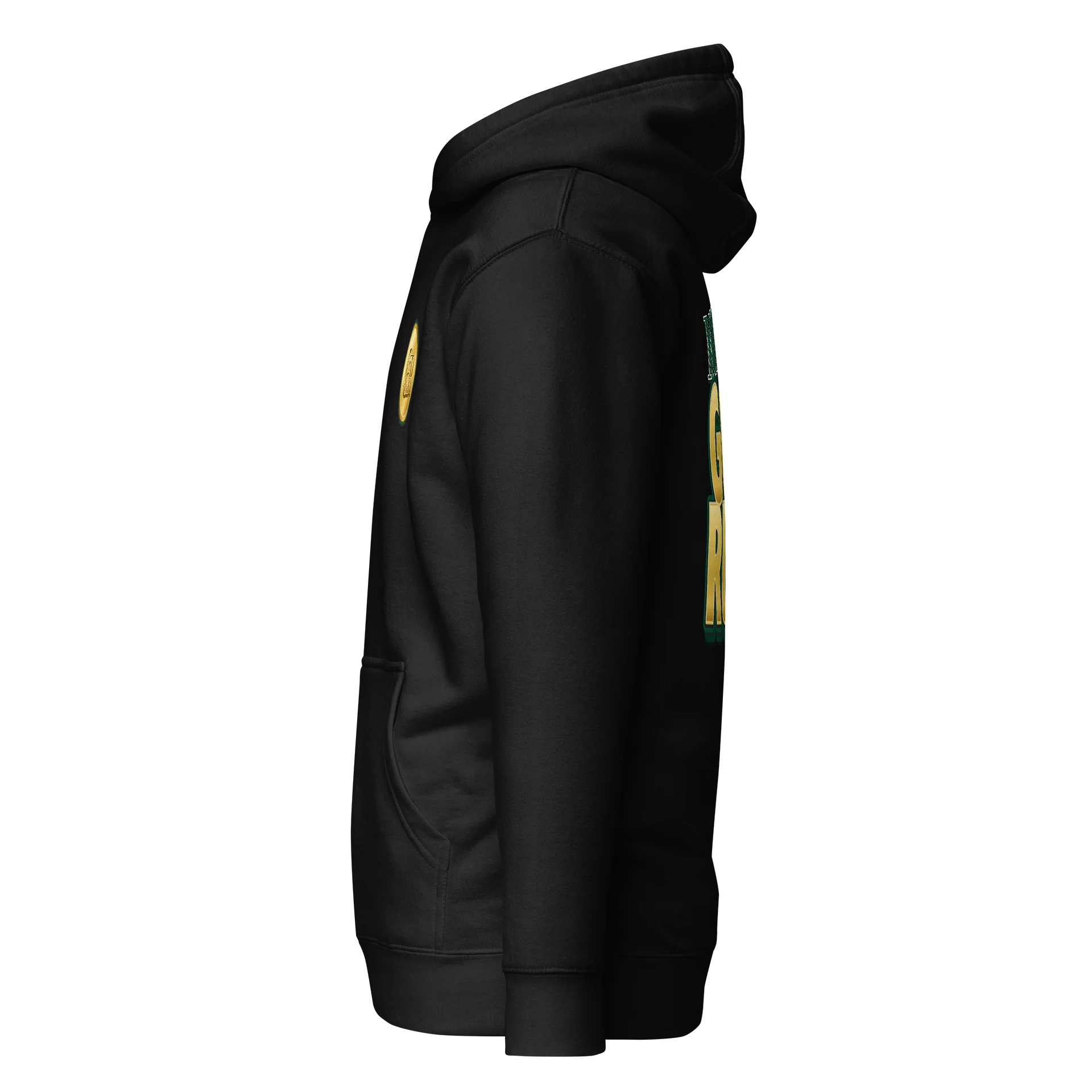 Midwest Gold Rush — Heritage Coin Hoodie | Black & Gold product image (4)