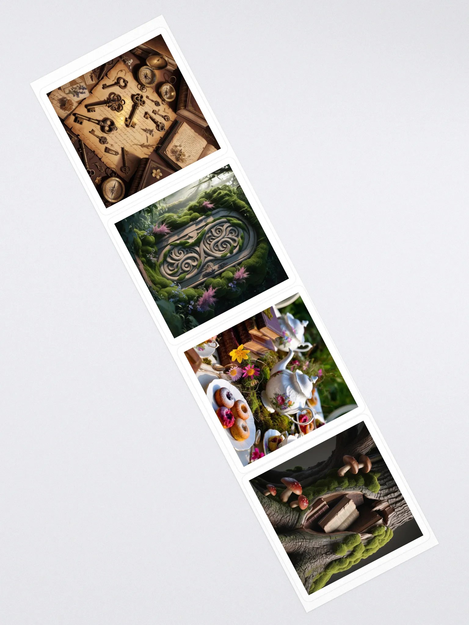 Ink and Elsewhere Stickers #7 – The Shelves That Speak in Silence product image (2)