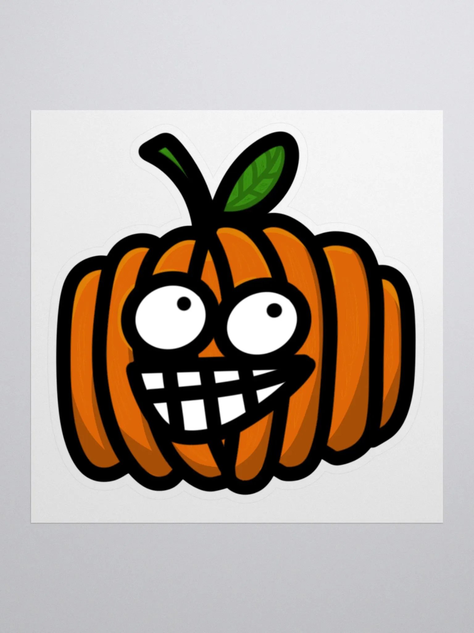 Hehe Pumpkin Sticker product image (2)