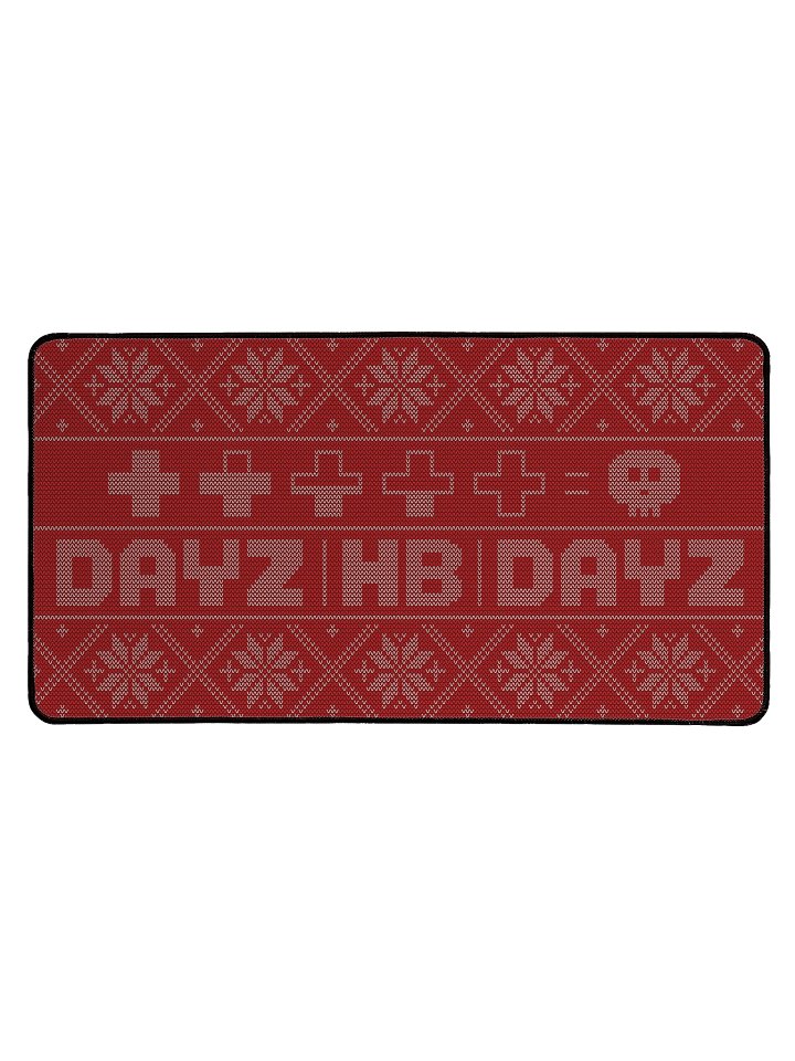 HappyBombs Festive Knit Desk Mouse Mat - Extra large product image (2)