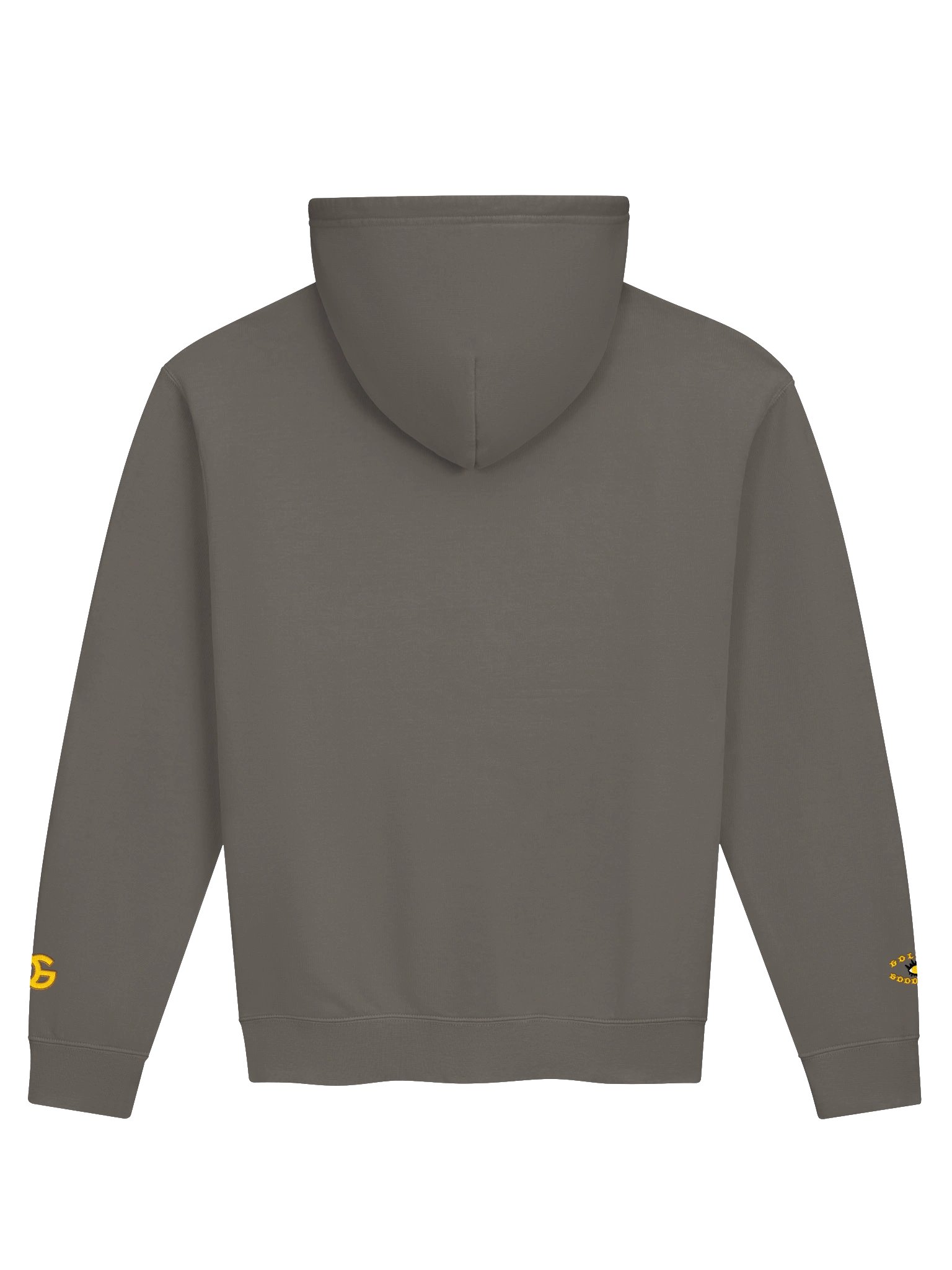 Golden Goodness Embroidered Wording Hoodie product image (2)