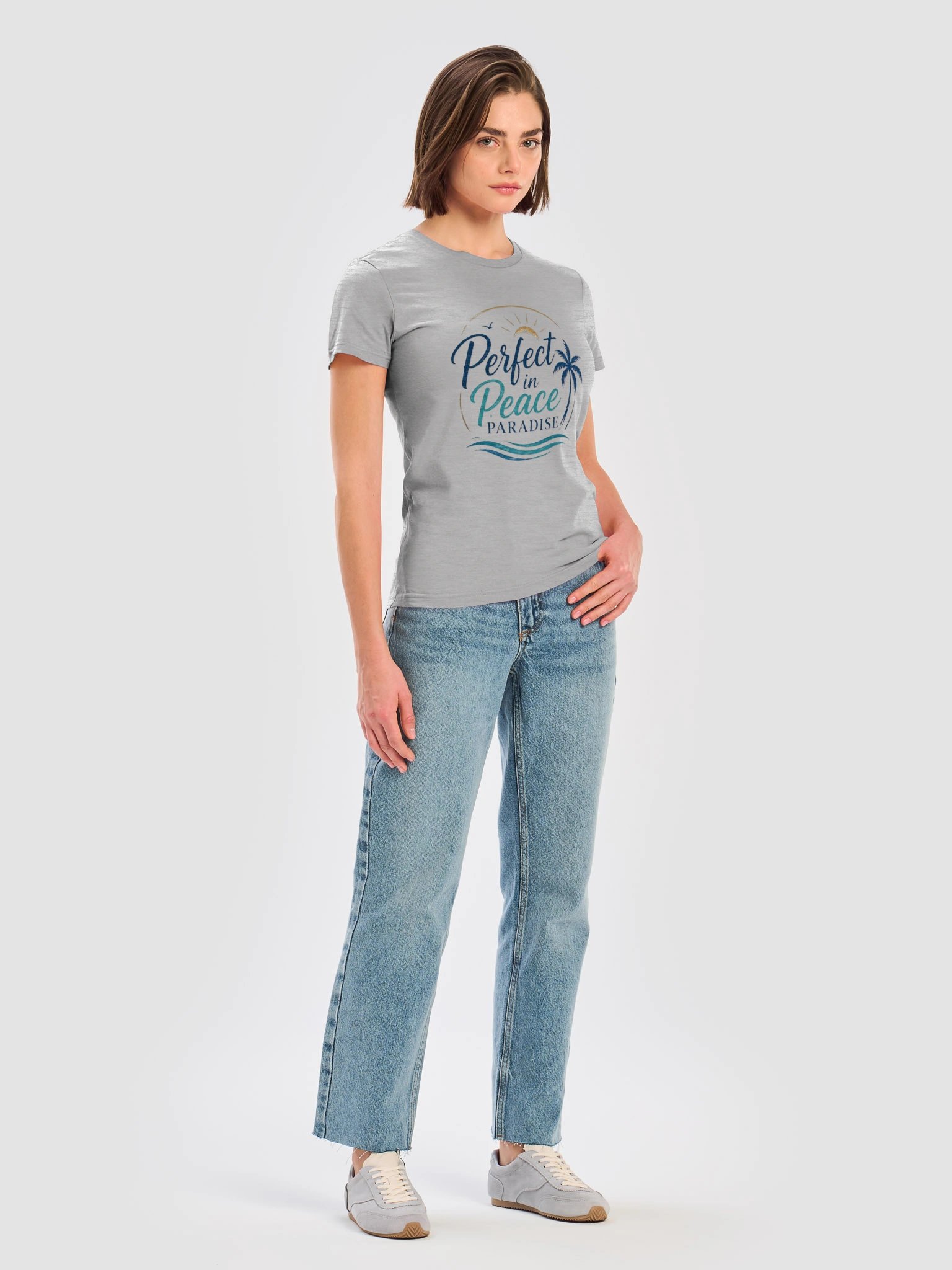 Perfect in Peace Paradise Women’s T-Shirt product image (7)