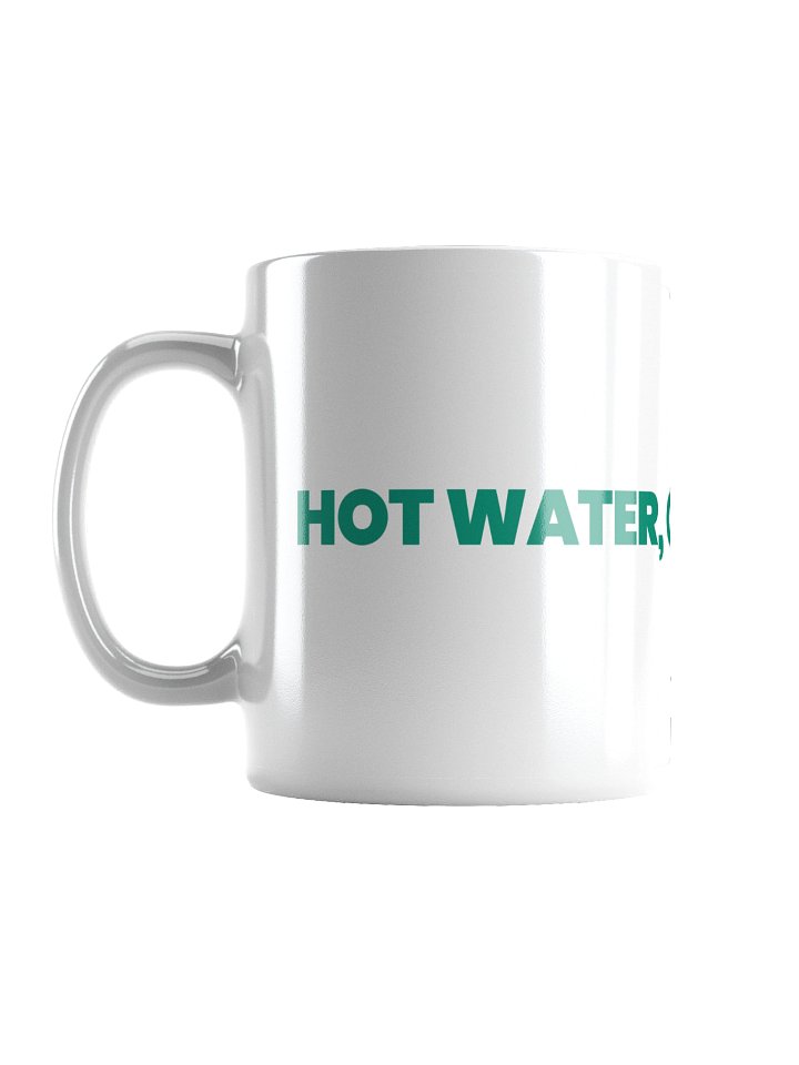 HOT WATER, COLD ANALYSIS White Glossy Mug product image (1)