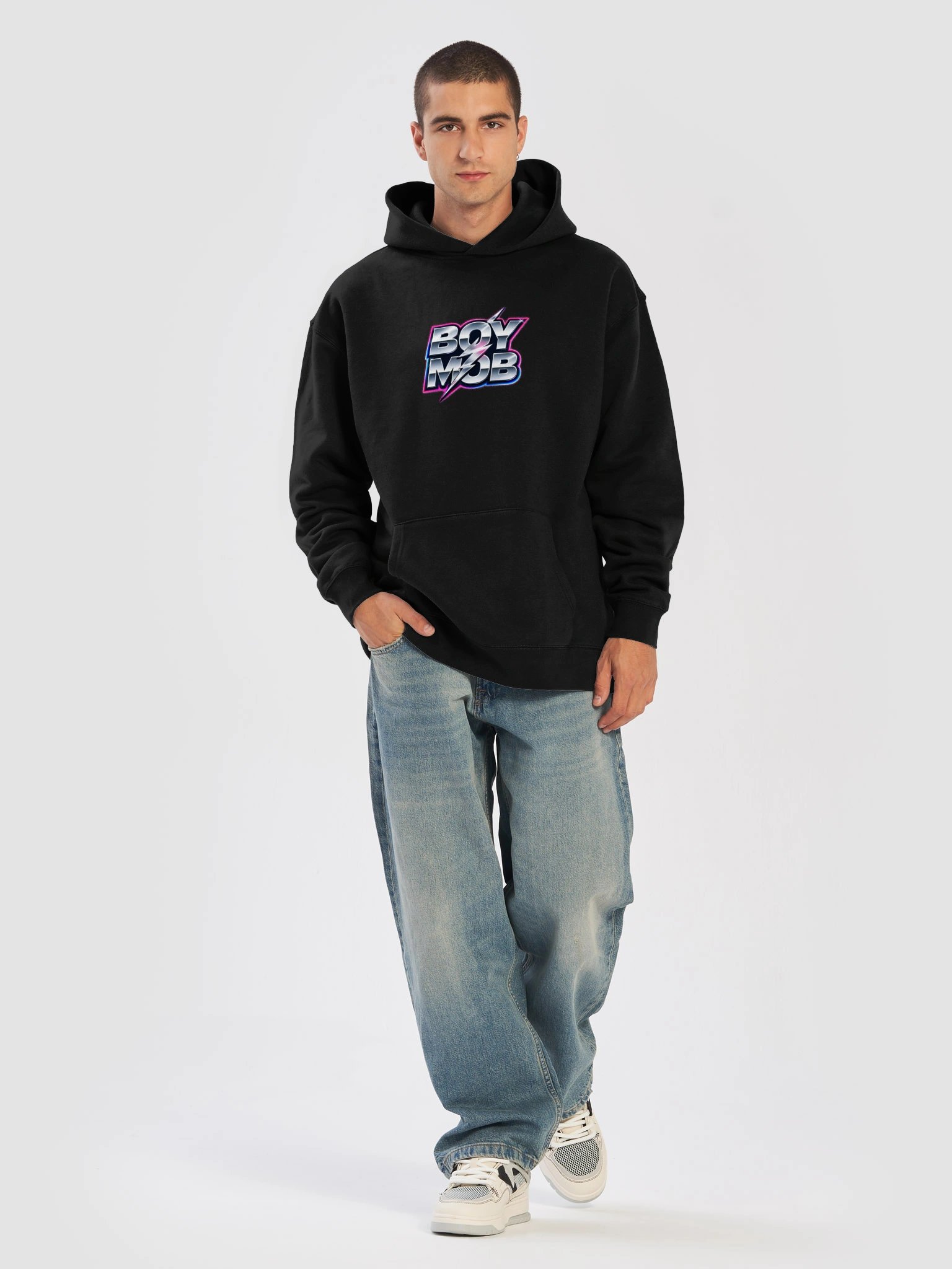 BOY MOB Hoodie — Chrome Logo product image (13)