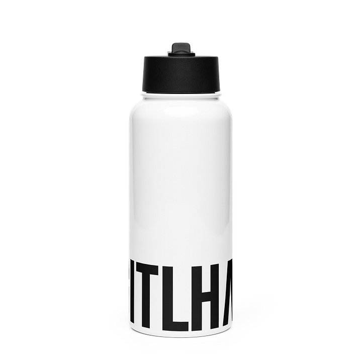 DigitlHaus Stainless Water Bottle - White product image (1)