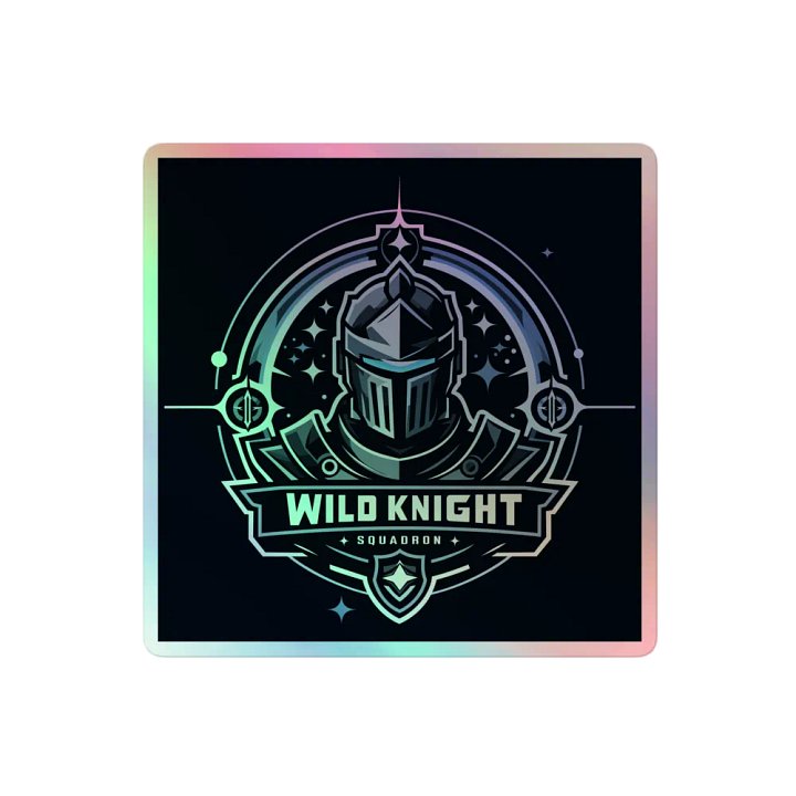 Wild Knight Squadron the Holographic Sticker product image (2)