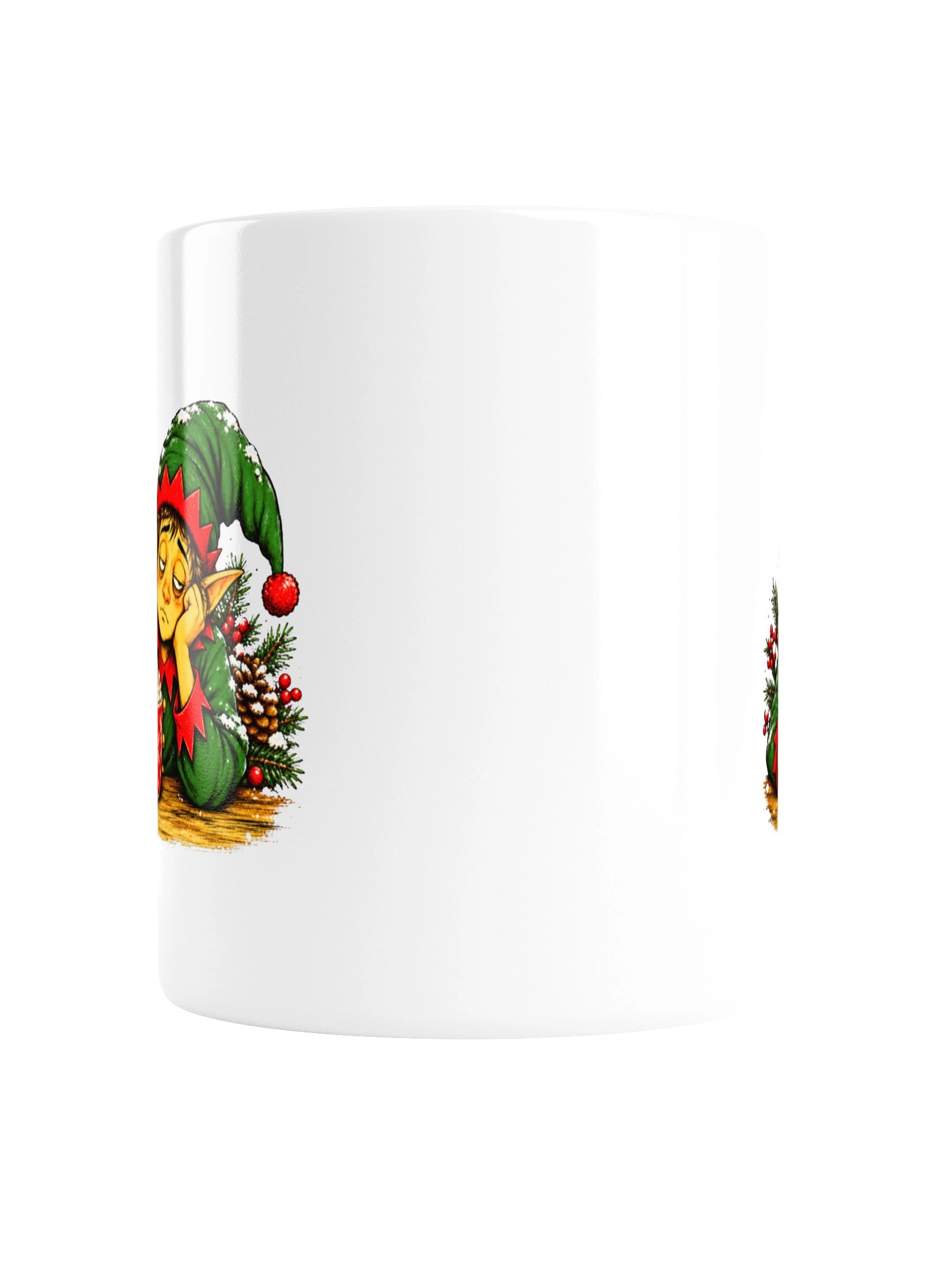 Sleepy Christmas Elf Mug product image (5)