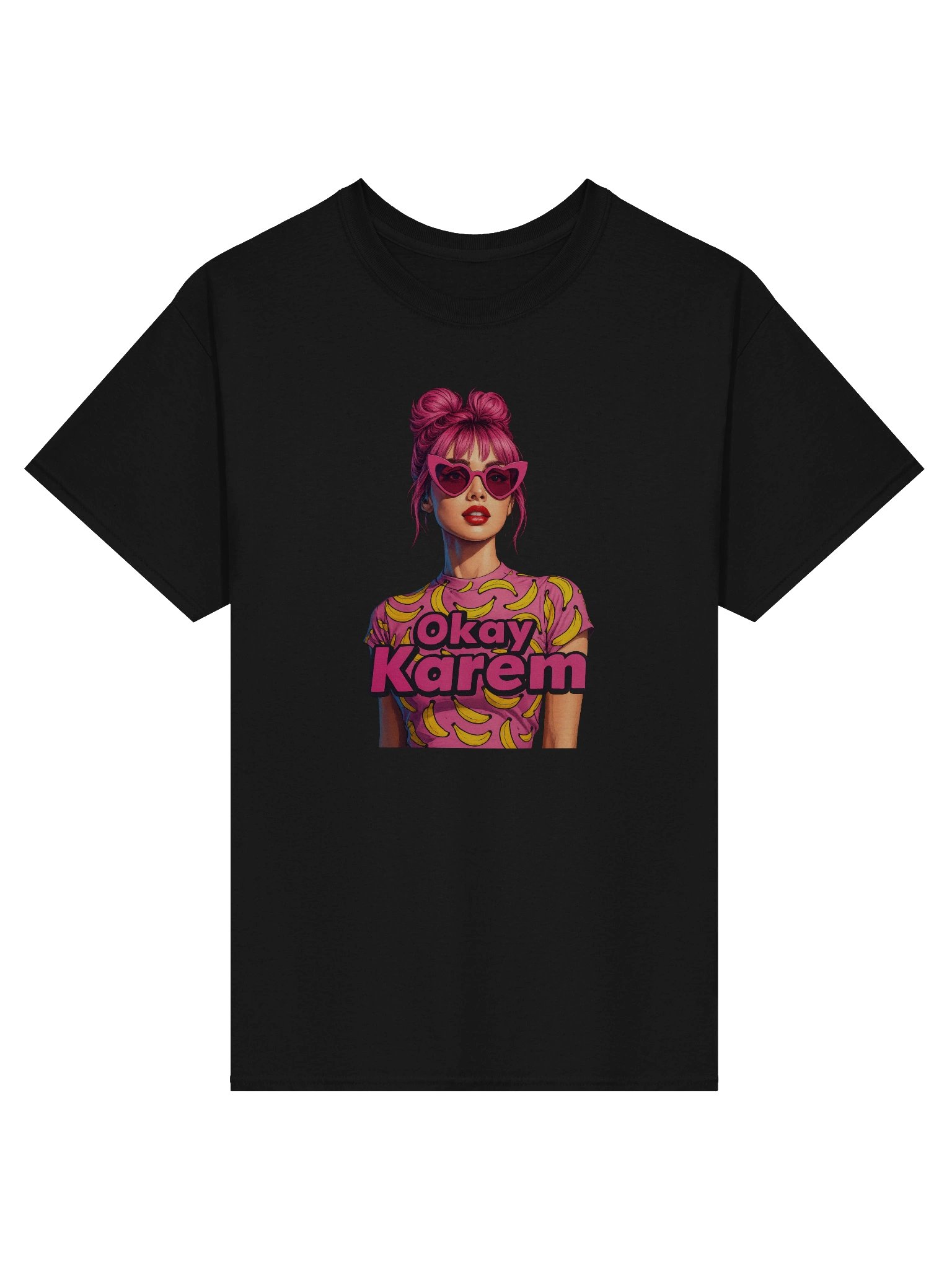 Okay Karem Pink Banana T-Shirt product image (1)
