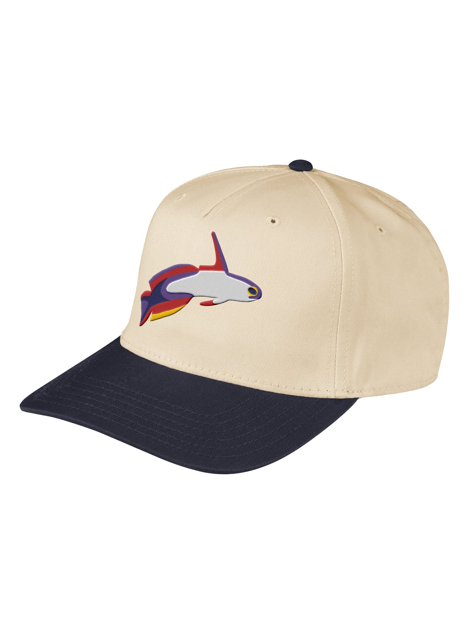 Purple Firefish Goby Embroidered Mid-Profile Baseball Cap | Saltwater Reef Aquarium Fish Hat product image (5)