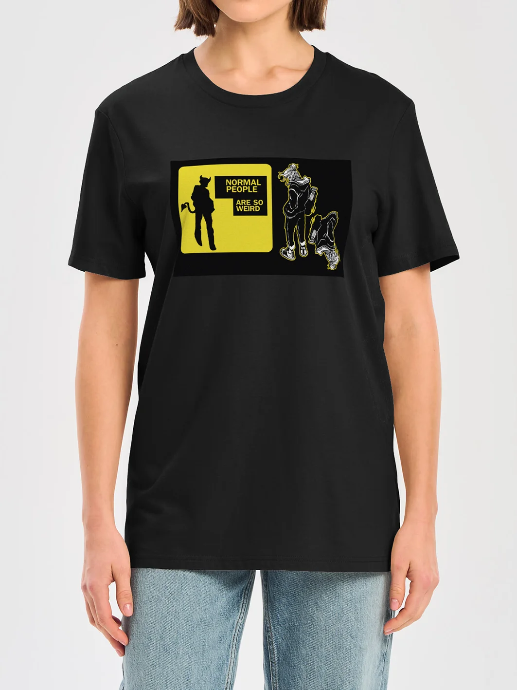 "Normal People" Unisex T-Shirt product image (2)