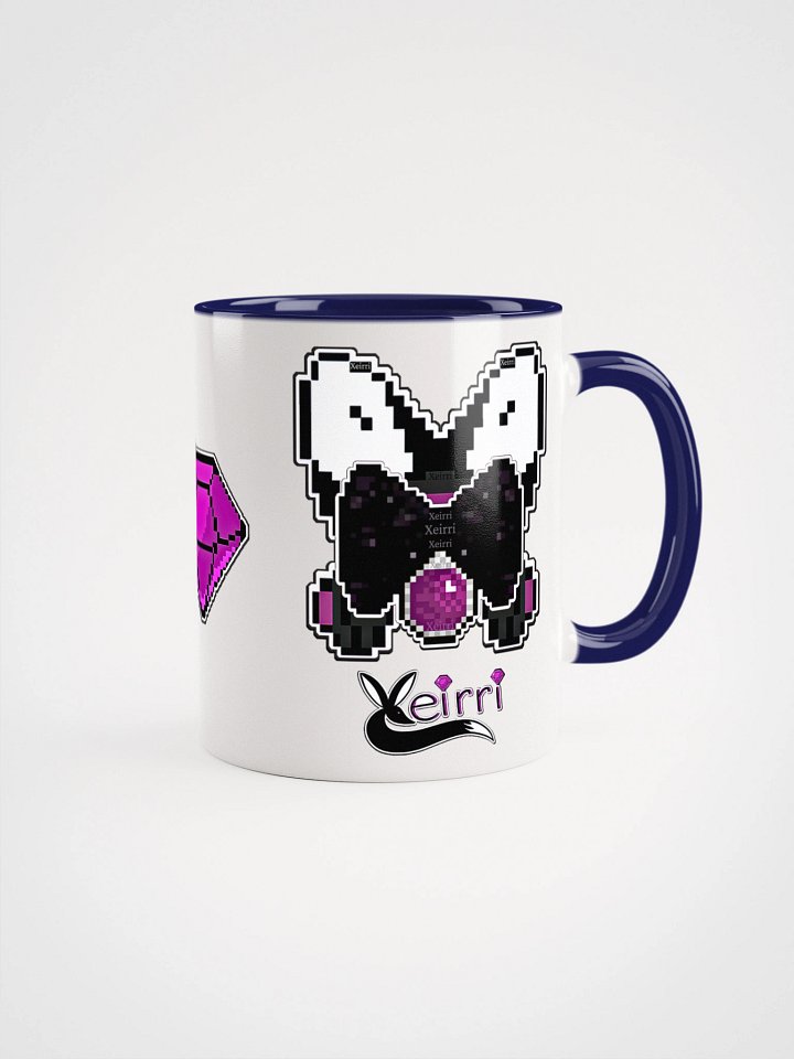 Xeirri Pride Collection: Denifly Logo 11oz Mug (Denixen Butterfly Asexual) product image (9)