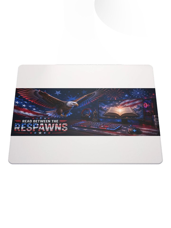 Read Between the Respawns Gaming Mouse Pad product image (1)