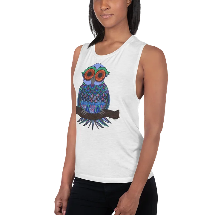 Oddball Owl Tank Top product image (2)