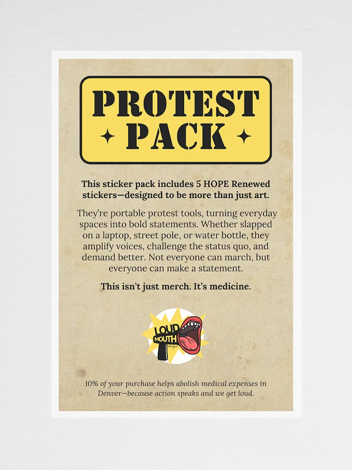 Protest Sticker Pack product image (2)