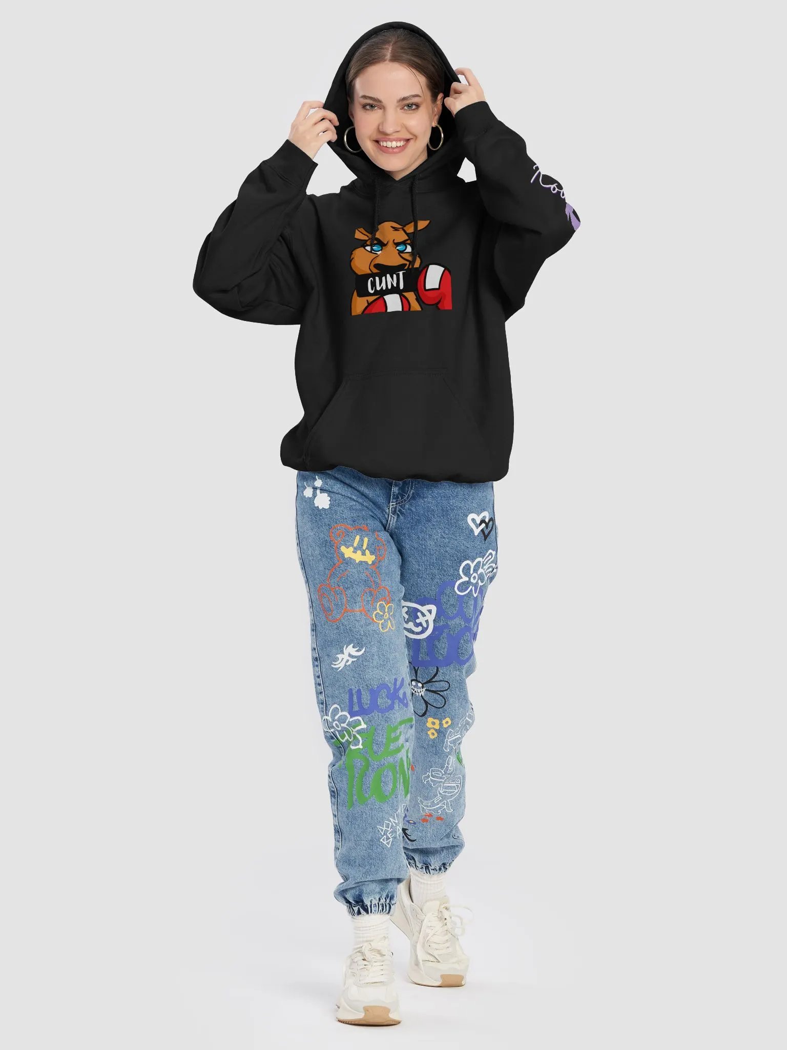 TiaLaughs RooRage Uncensored Hoodie product image (3)