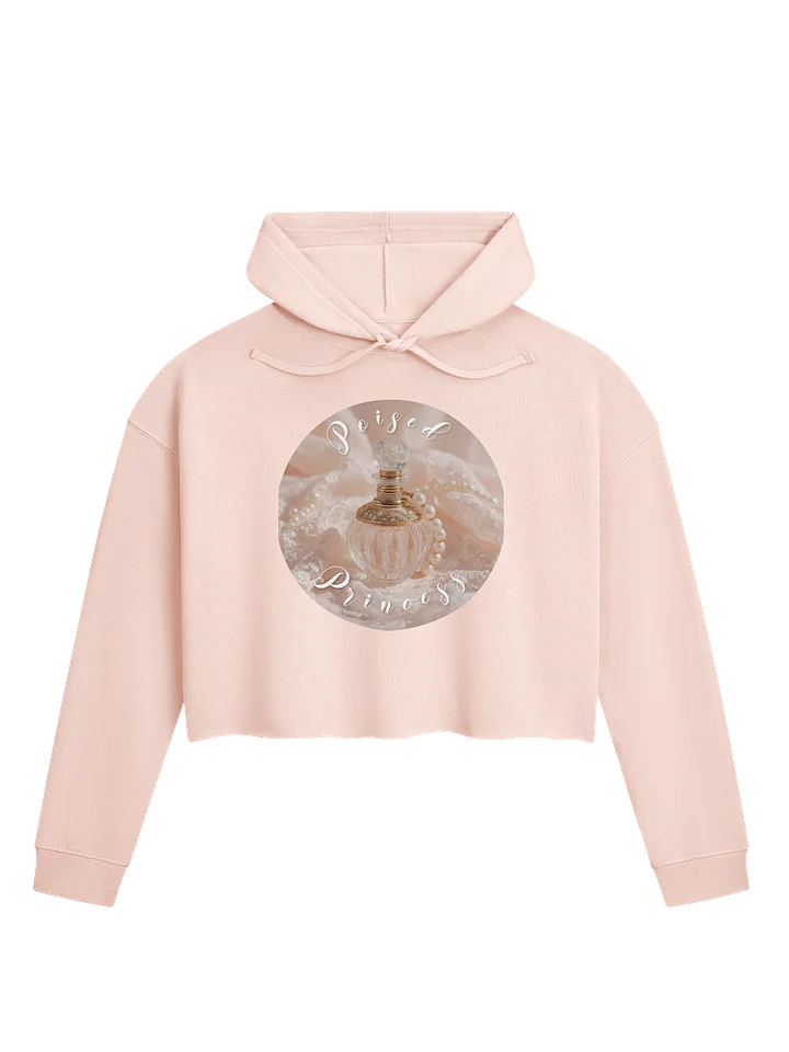 Poised Princess Pearl & Crystal Perfume Crop Hoodie product image (13)