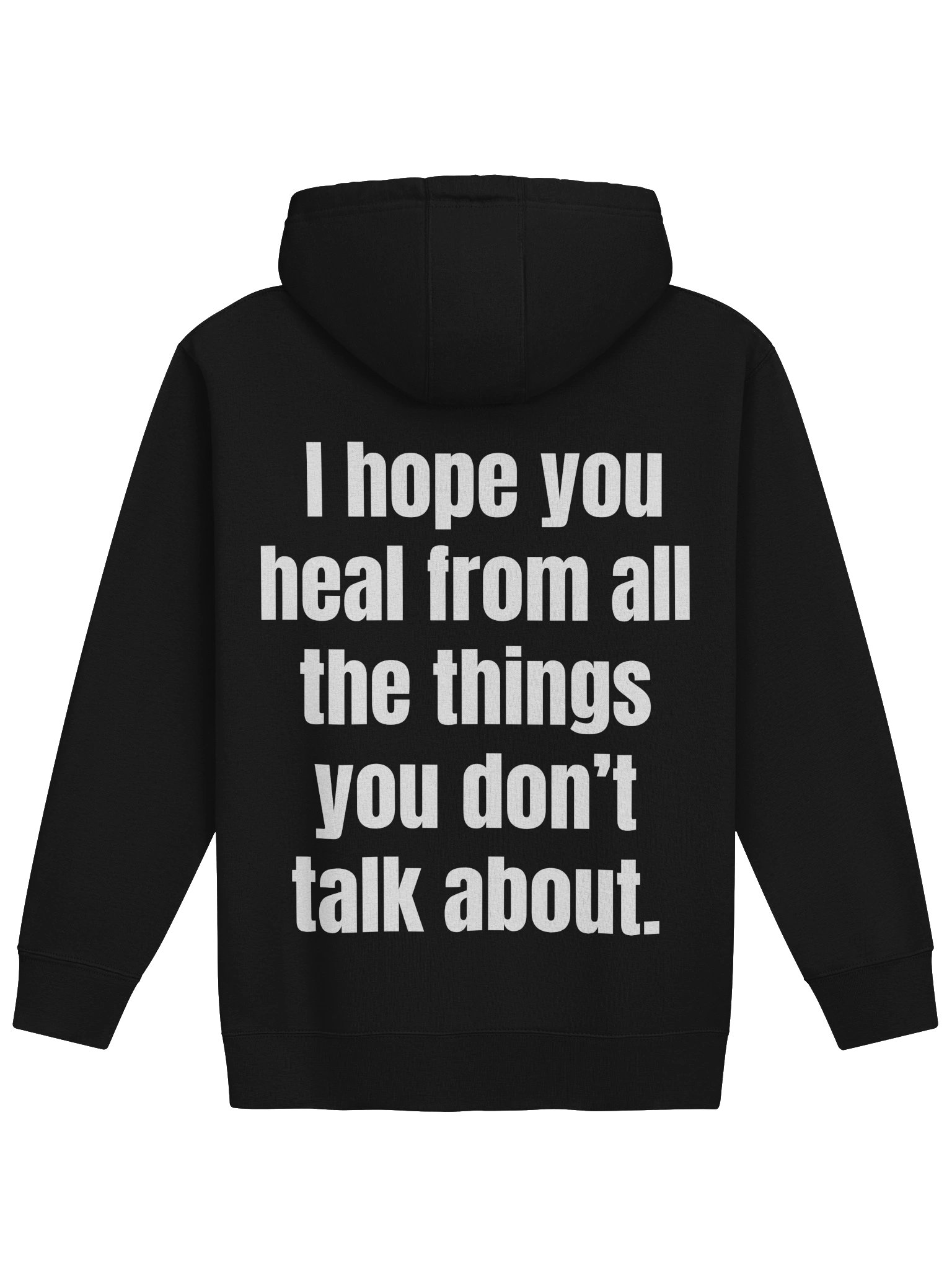 Back Print - I Hope You Heal From All The Things You Don't Talk About Premium Hoodie product image (1)