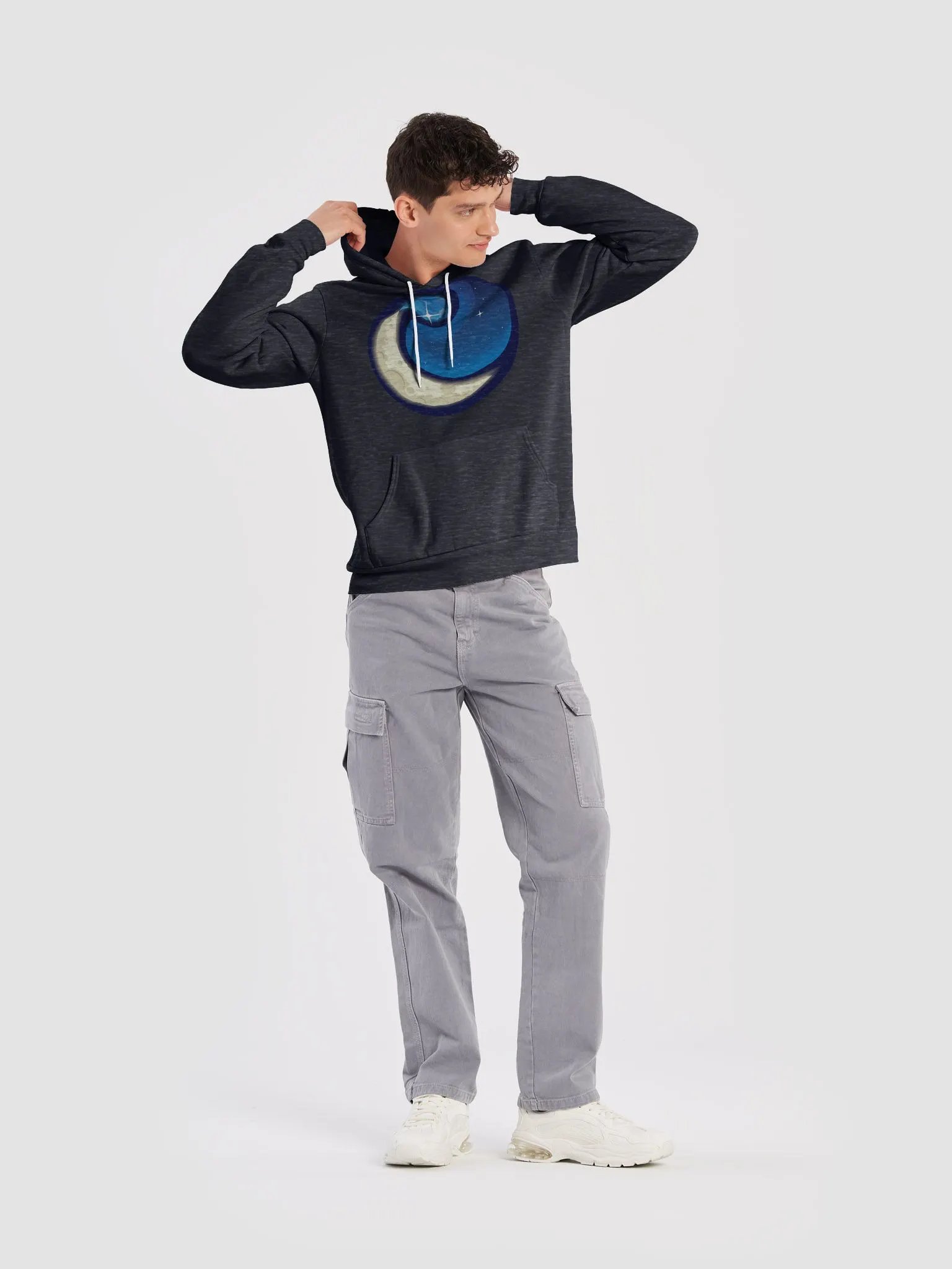 [Crescent "C"] BELLA CANVAS HOODIE product image (10)