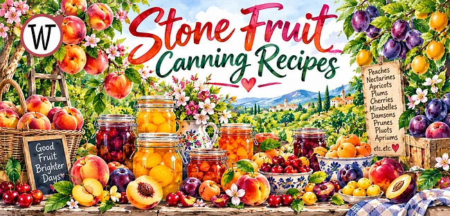 Stone Fruit Canning Recipes