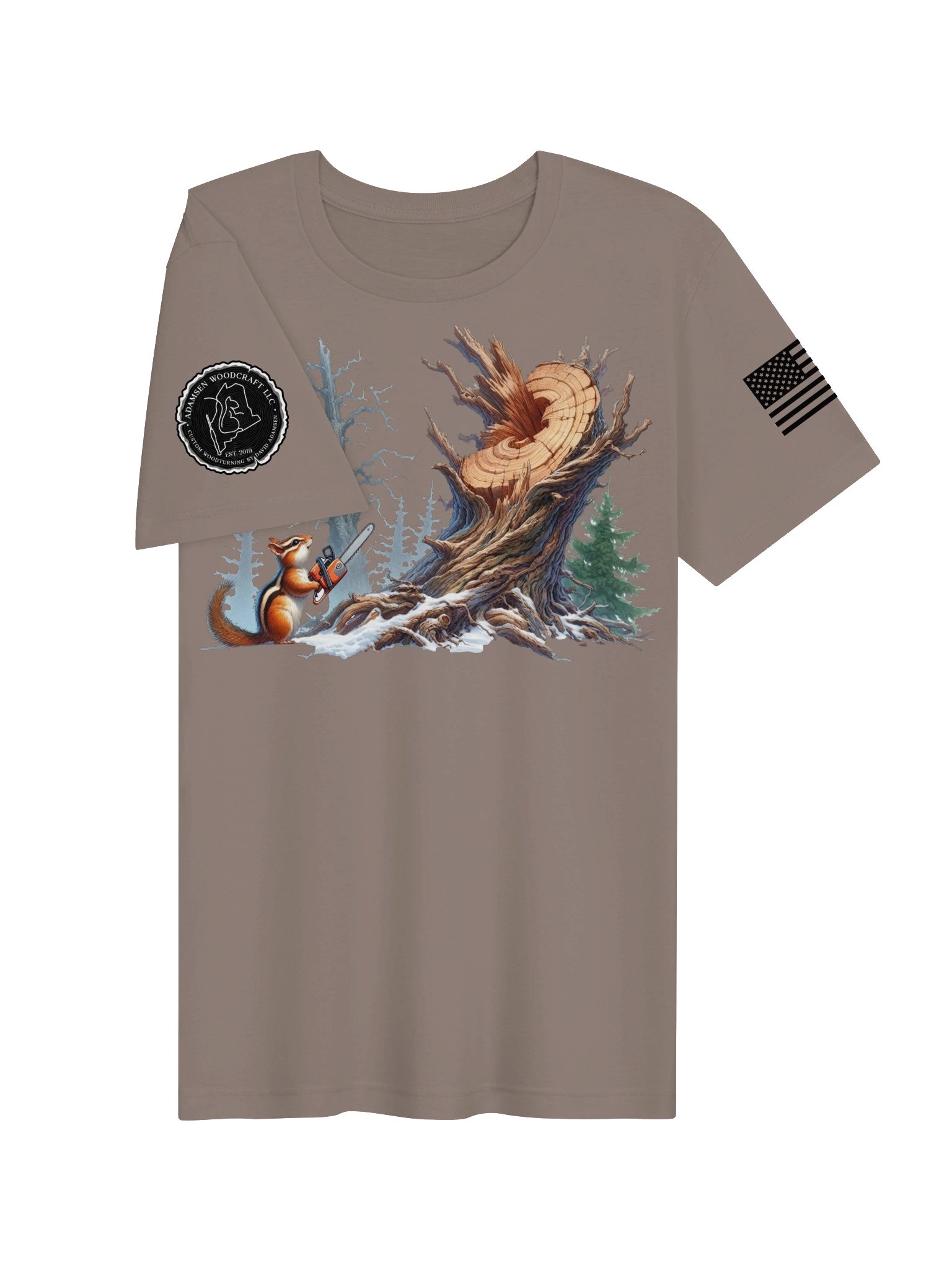 Chainsaw Chipmunk T product image (23)