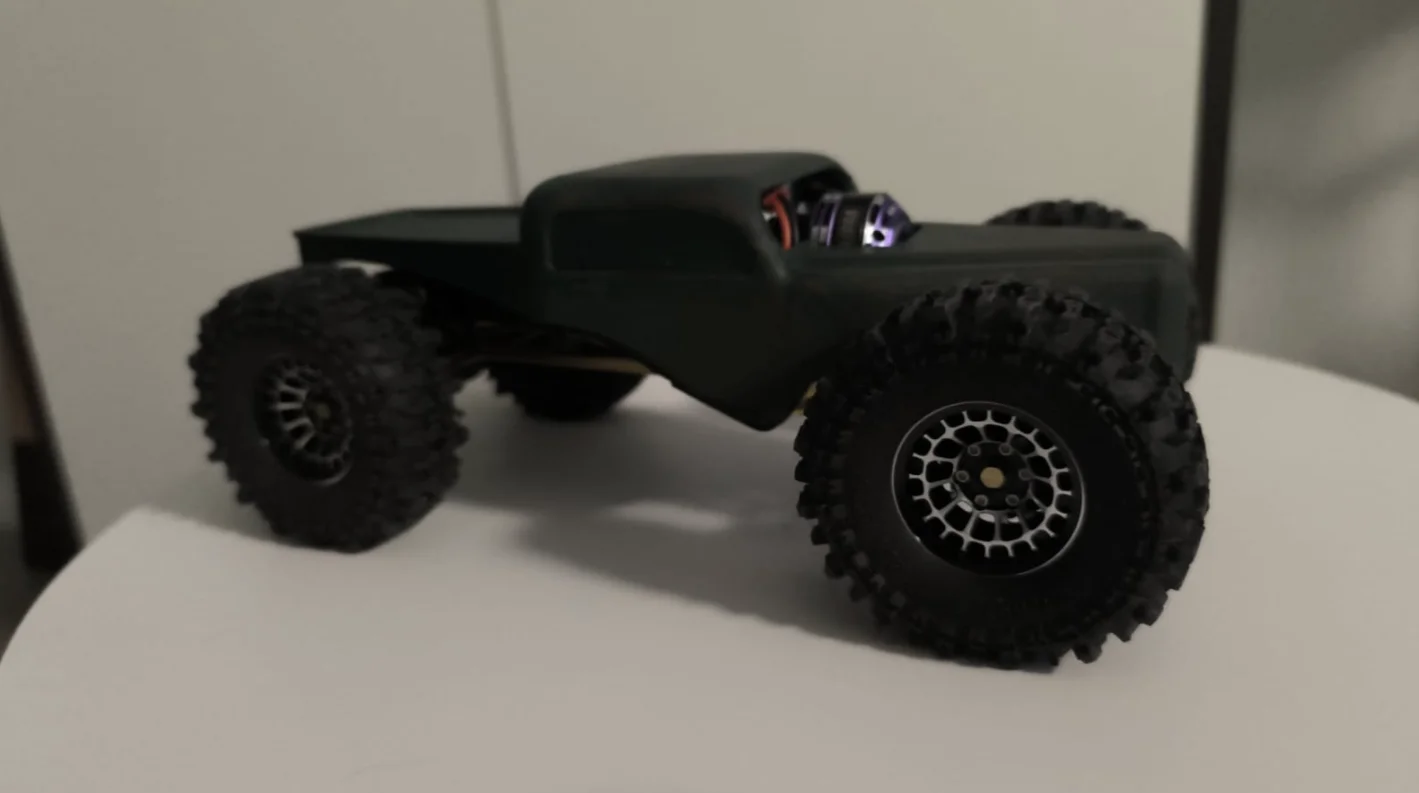 SCX24 Pickup Body shopped and trimmed product image (2)
