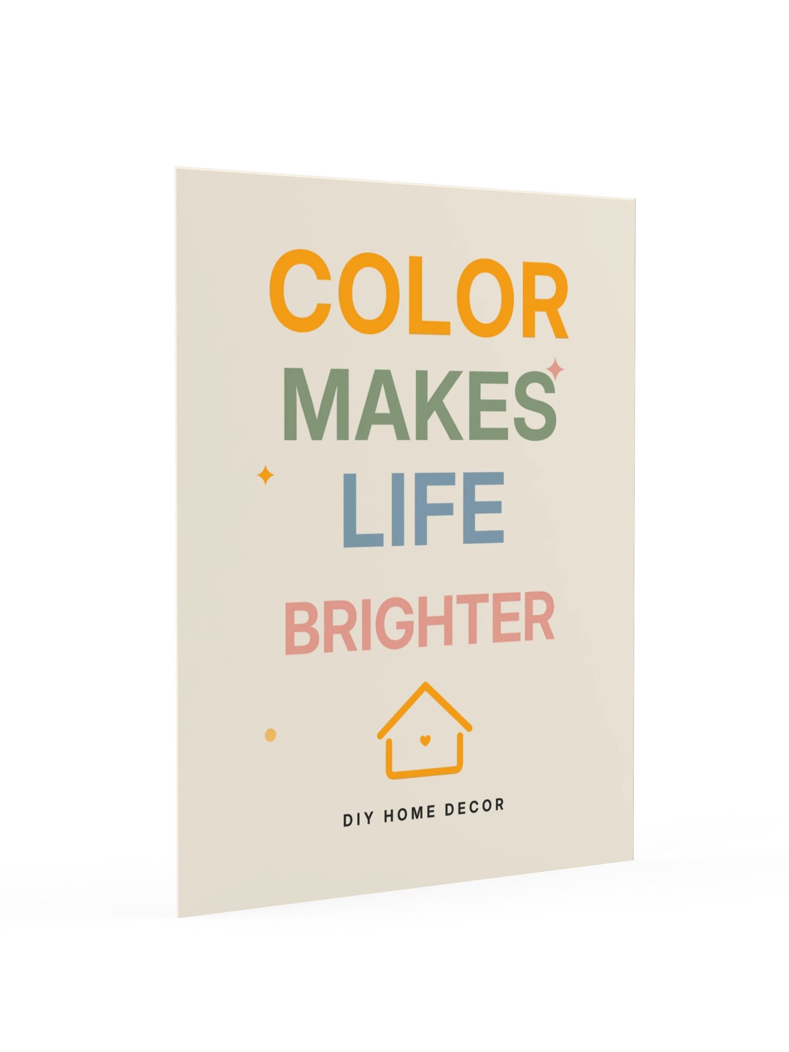 Color Makes Life Brighter Art Print product image (16)