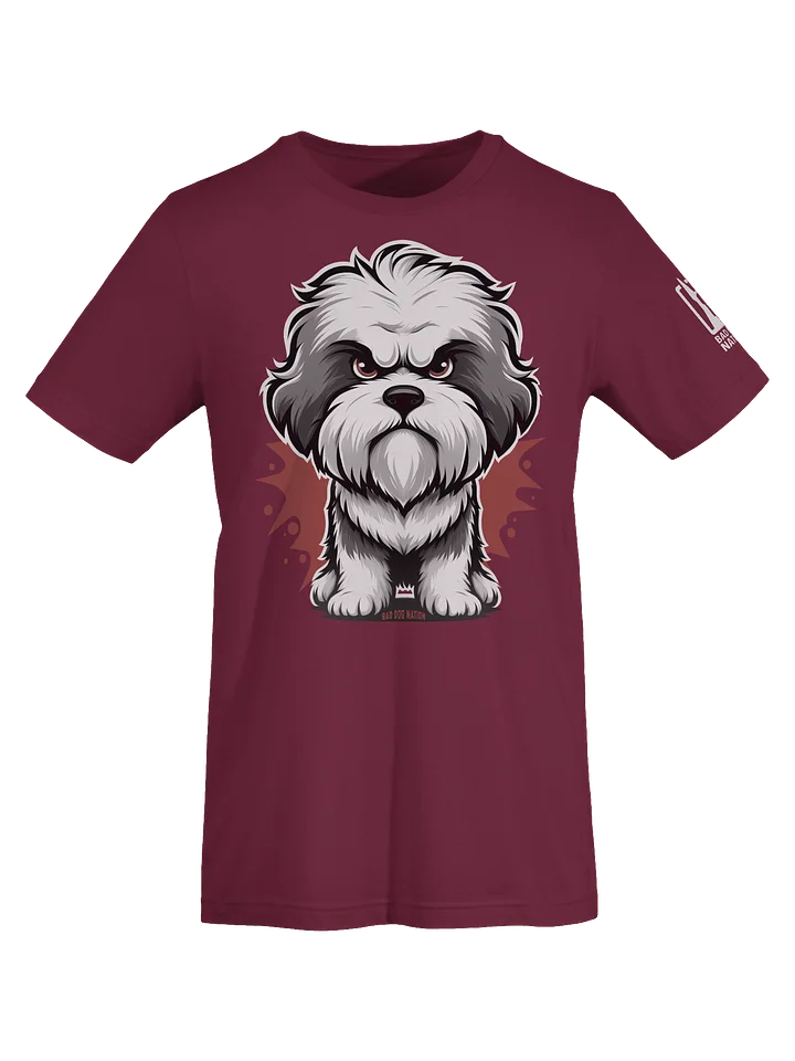 Old English Sheepdog Angry Pup - Premium Unisex T-shirt product image (6)