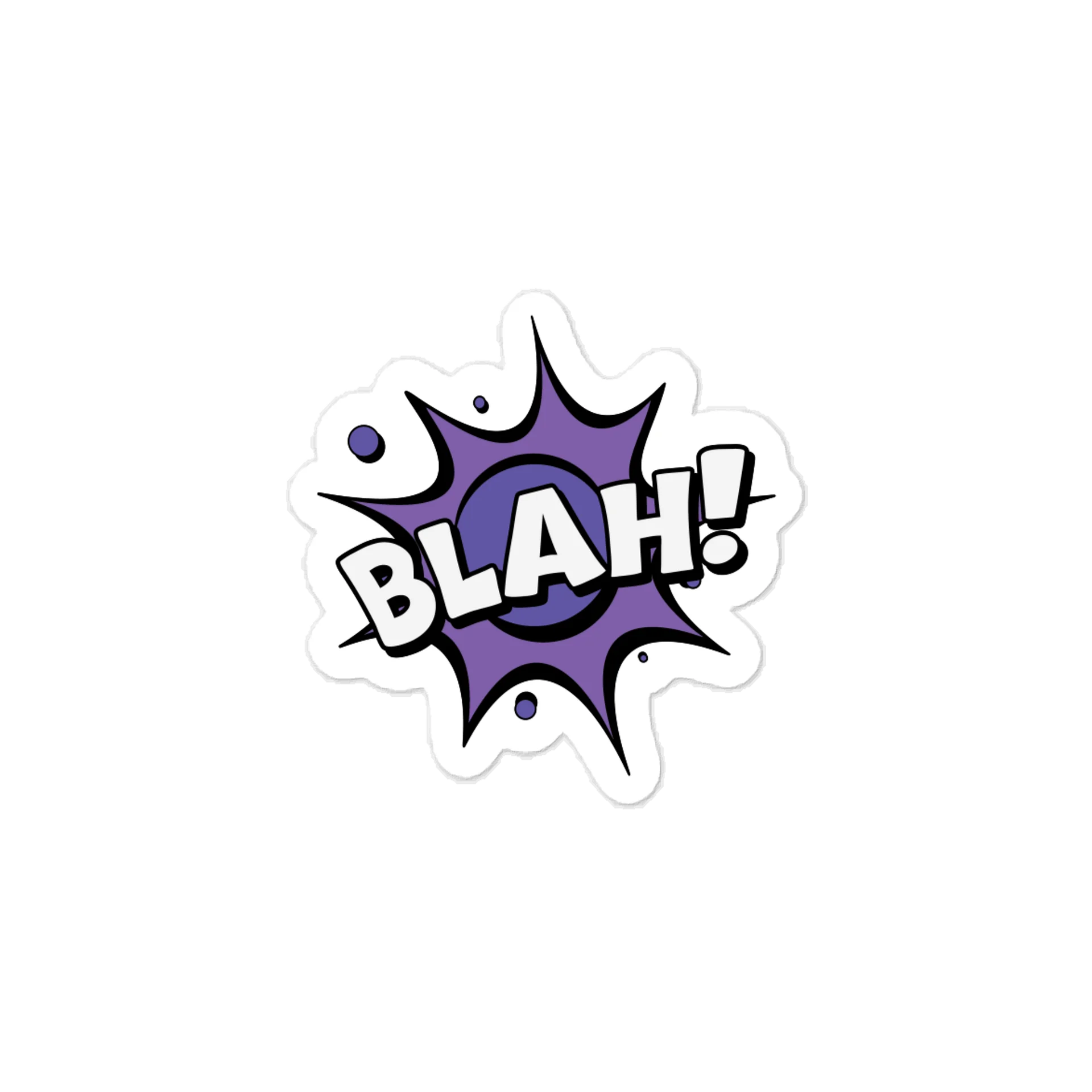 BLAH! - Vinyl Decal product image (1)