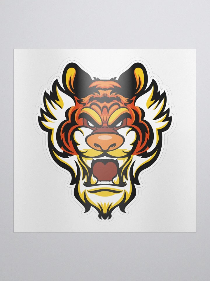 Tiger Head Sticker product image (1)