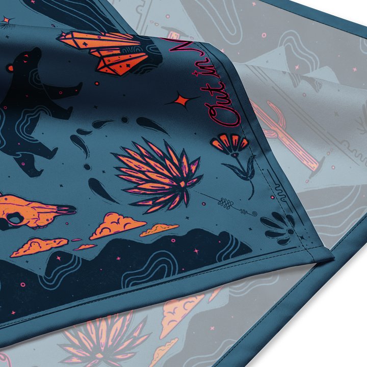 Out in Nature Bandana — Symmetrical Desert Print product image (4)