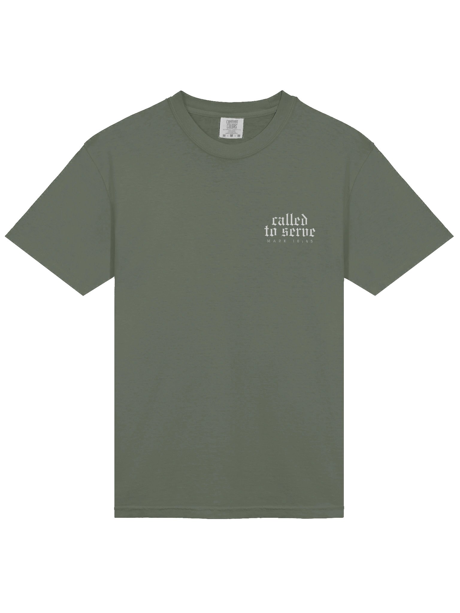 "Called To Serve" Printed Tee product image (4)