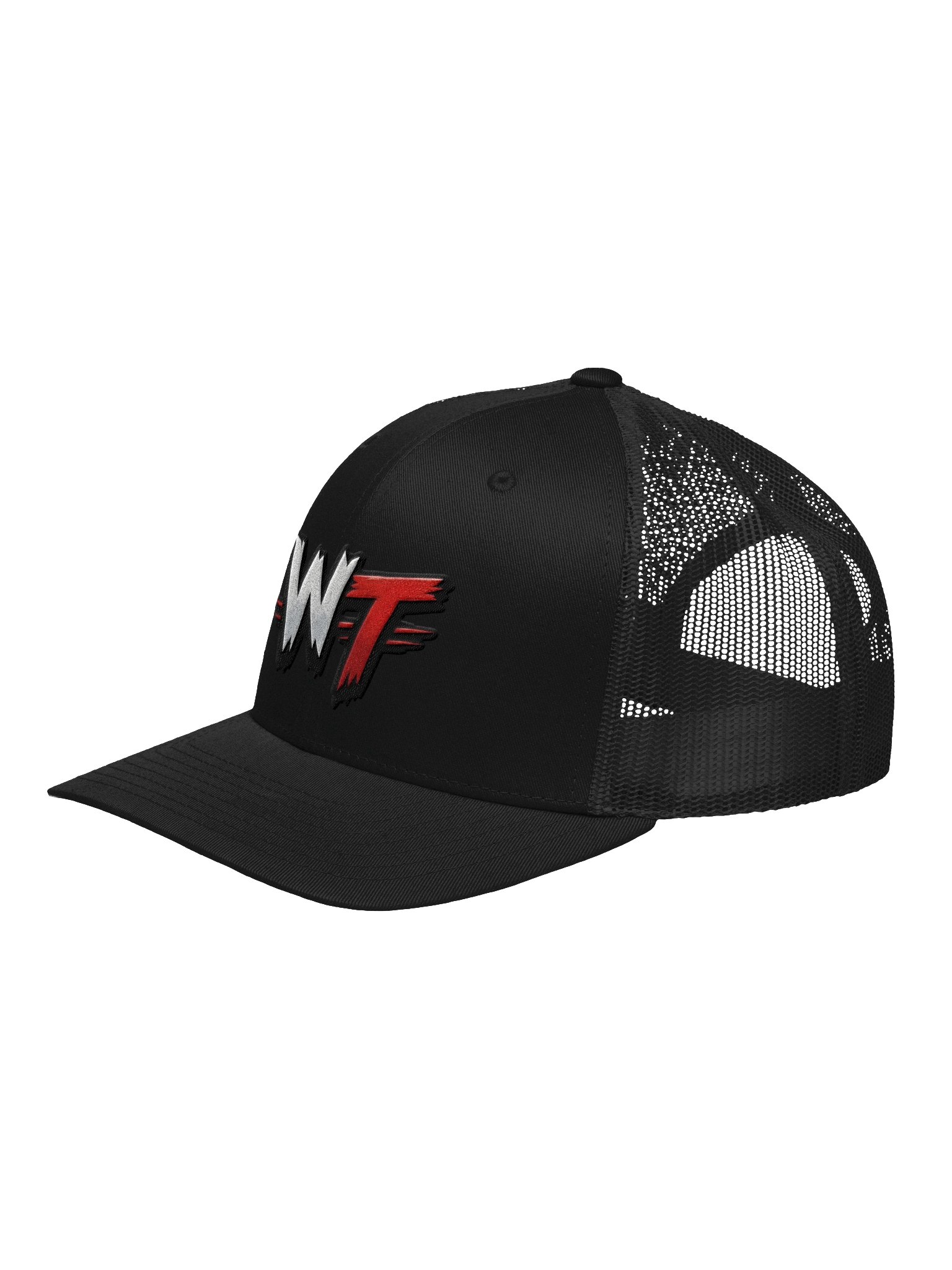 WrestleTapes Black Trucker Hat product image (2)