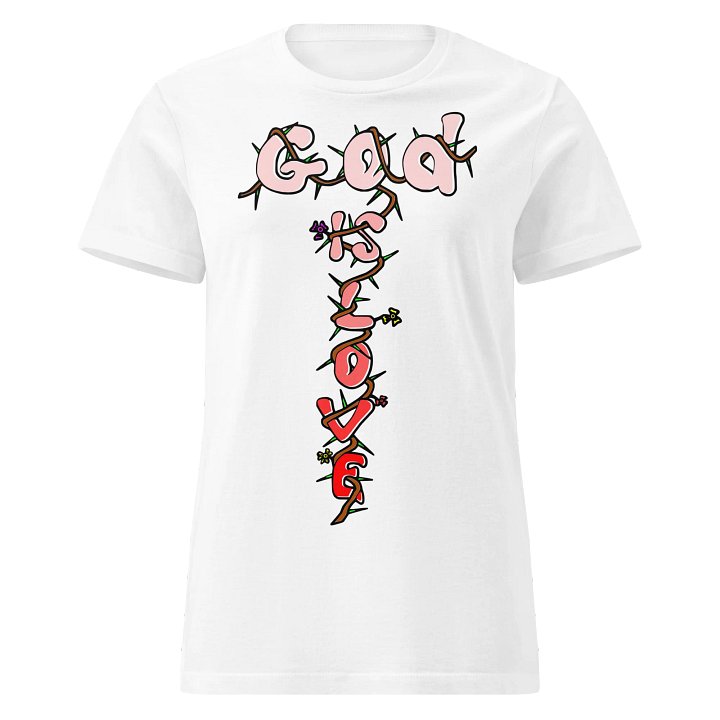LOL God is Love female tee product image (1)