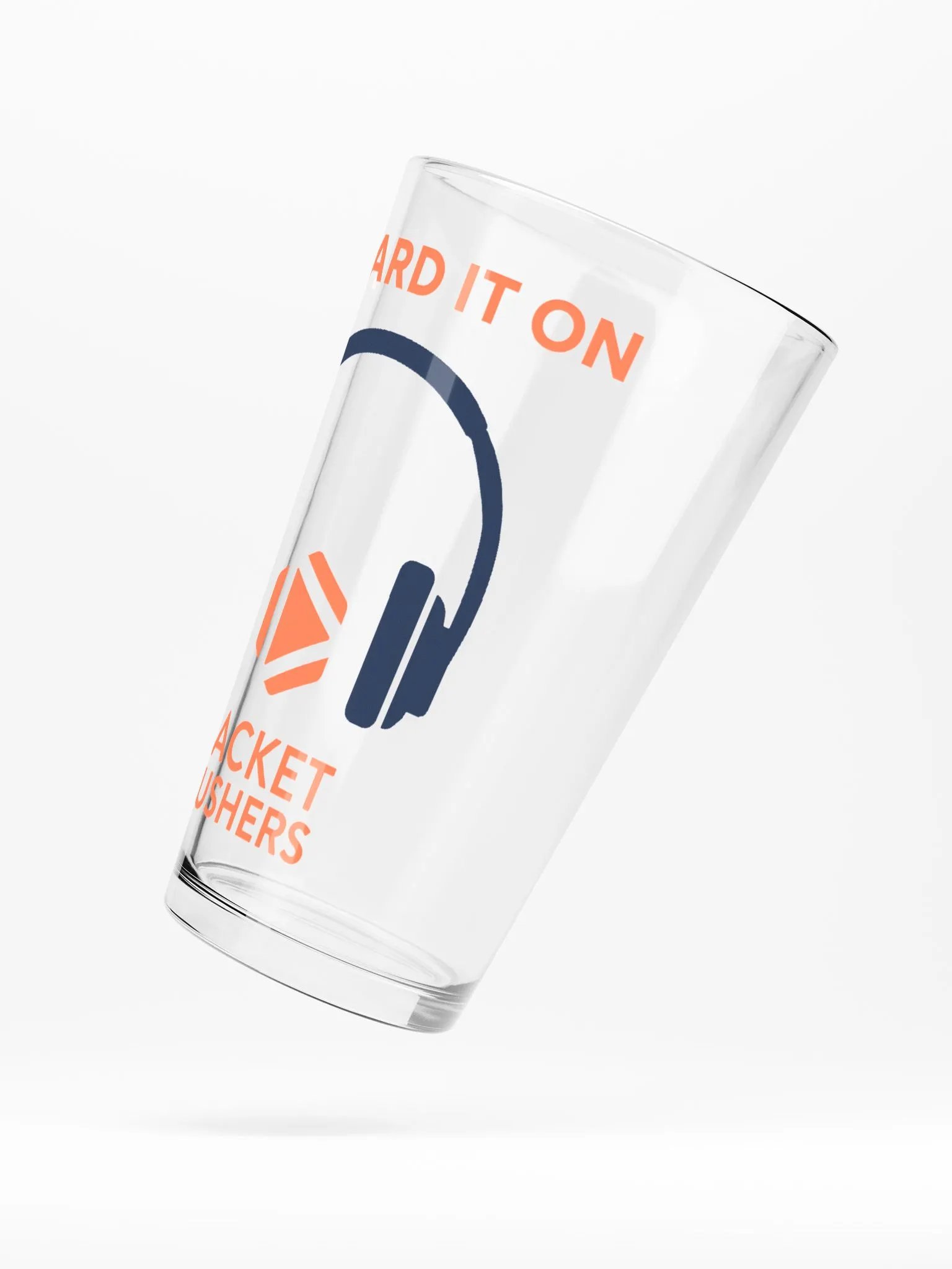 Listen & Sip Pint Glass product image (5)