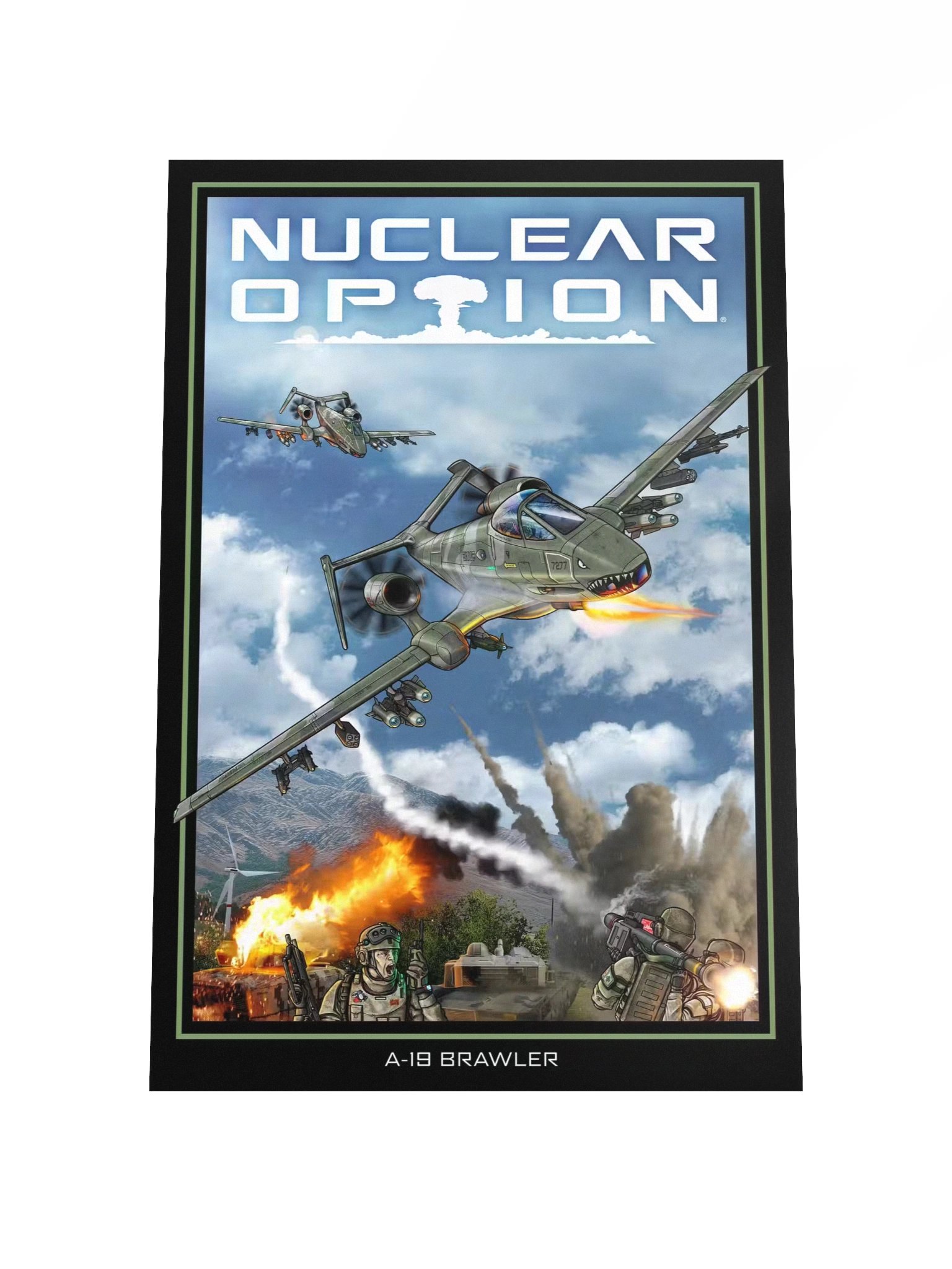 Brawler - Green Camo (Day) 20x30in Poster product image (4)